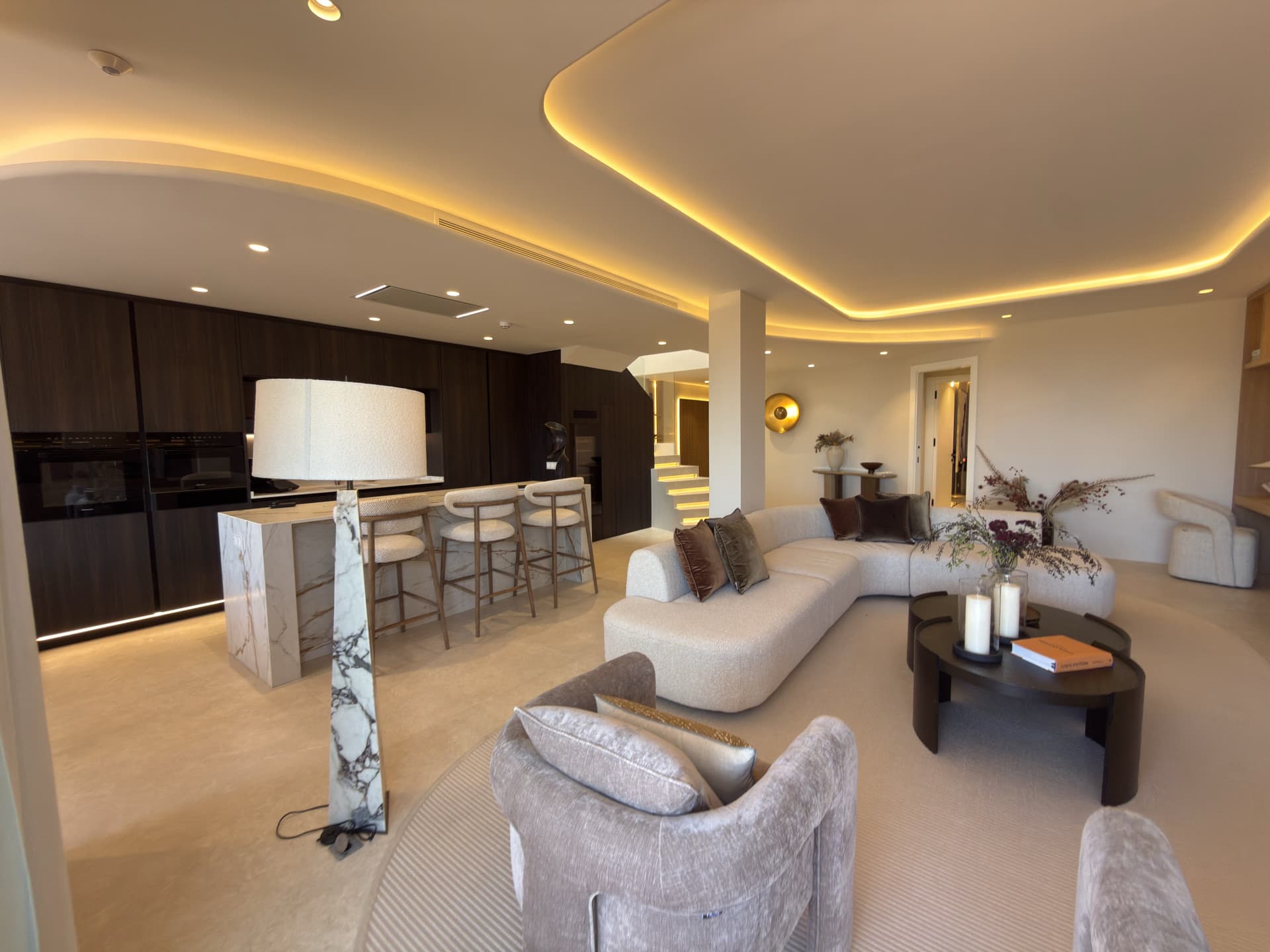 Spectacular Beachfront Duplex Penthouse in Torre Bermeja, Estepona