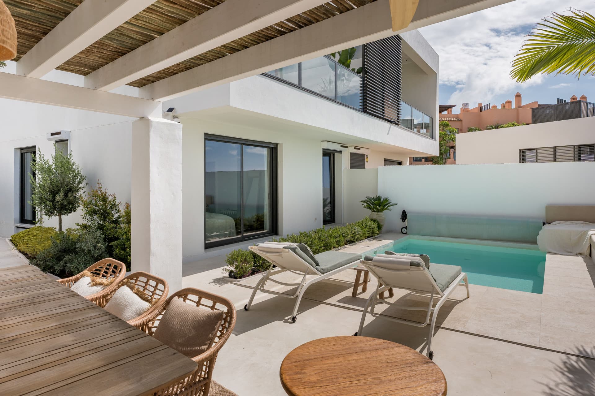Semi detached villa with Sea views in Riviera Del Sol