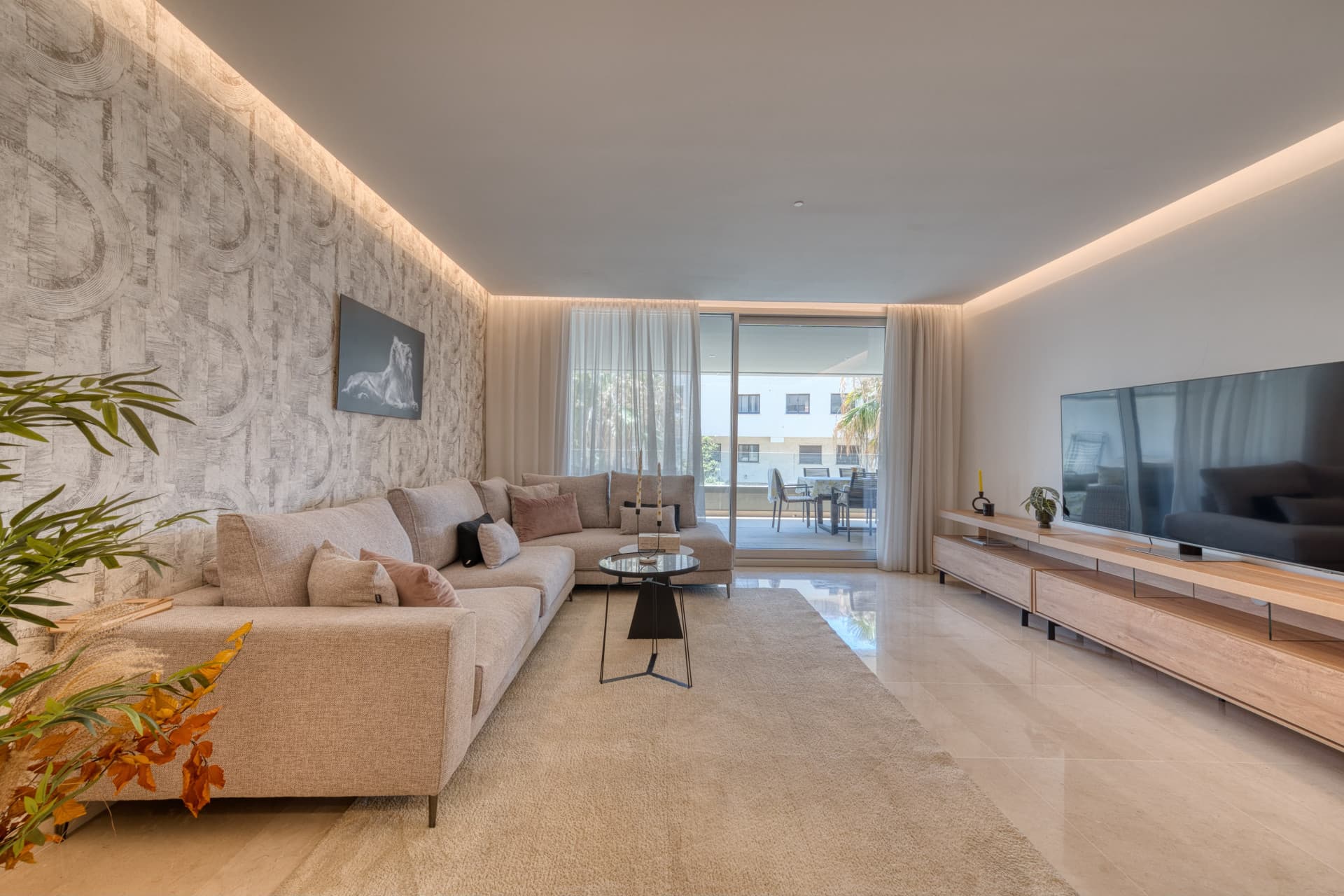 Modern Two-Bedroom Apartment for Rent in Nueva Andalucía, Marbella