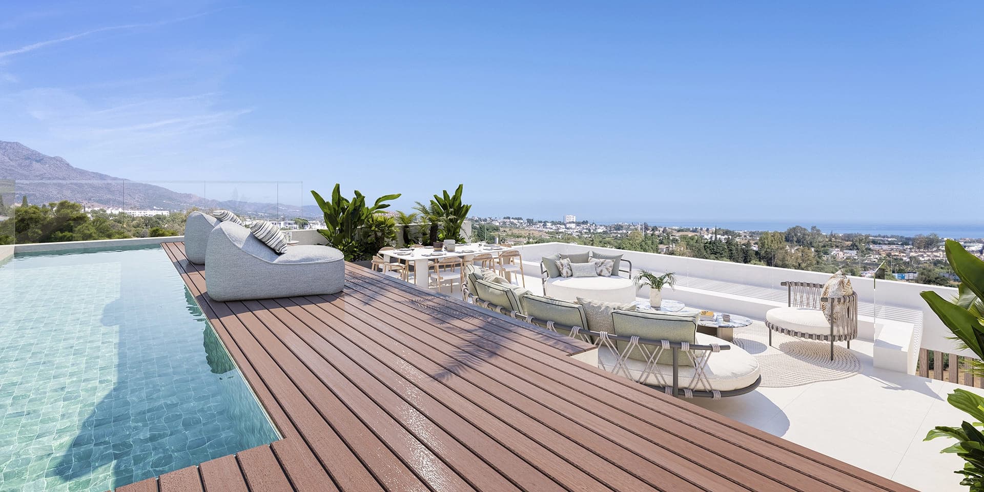 Luxury 3-Bedroom Apartment in Benahavís with Panoramic Sea Views