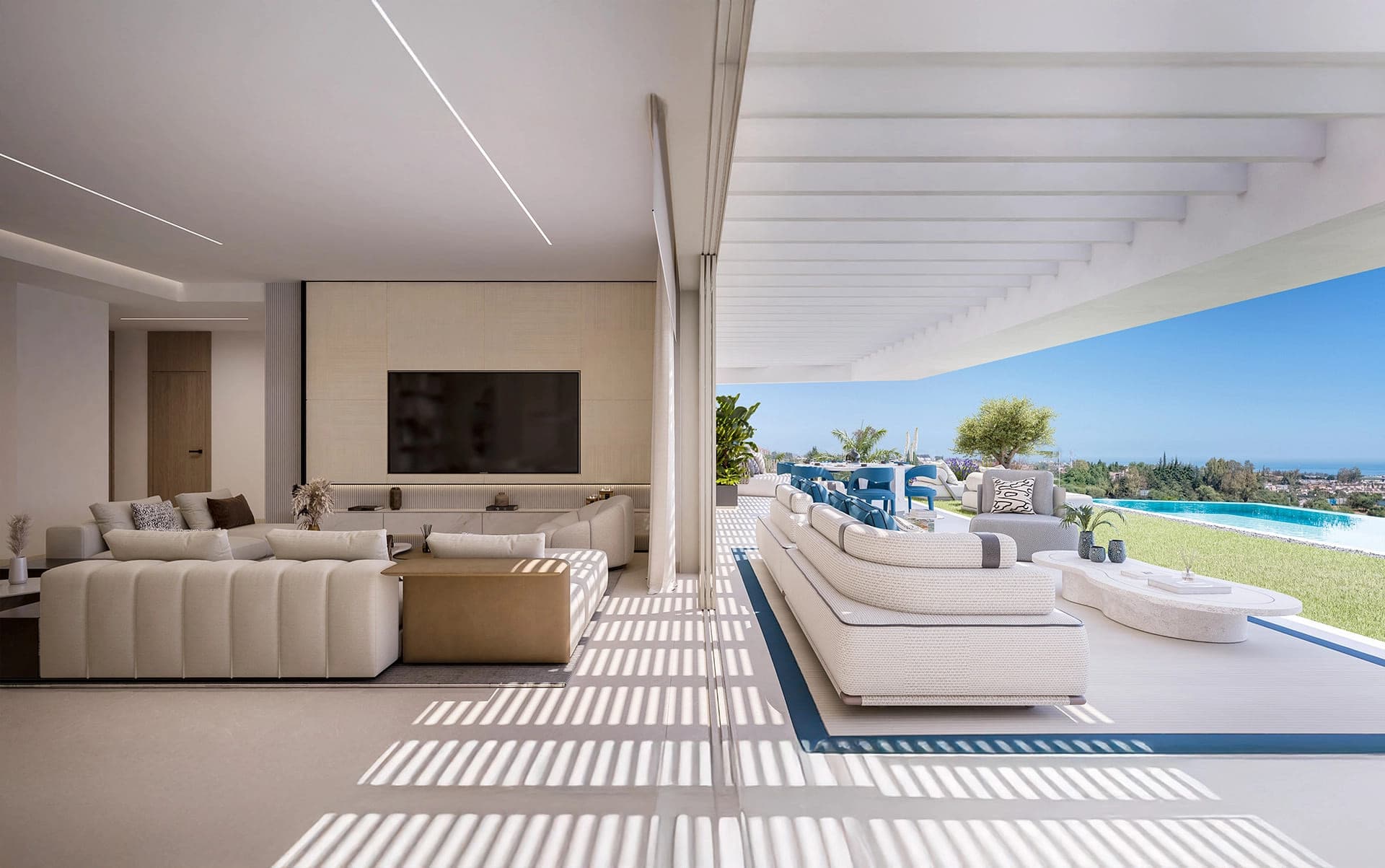 Luxury 3-Bedroom Apartment in Benahavís with Panoramic Sea Views
