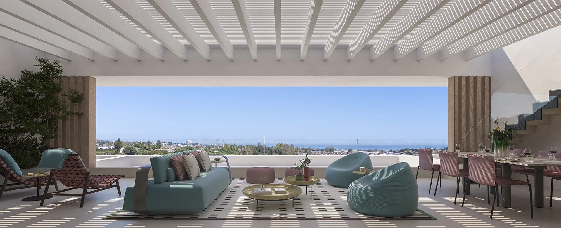 Luxury 3-Bedroom Apartment in Benahavís with Panoramic Sea Views