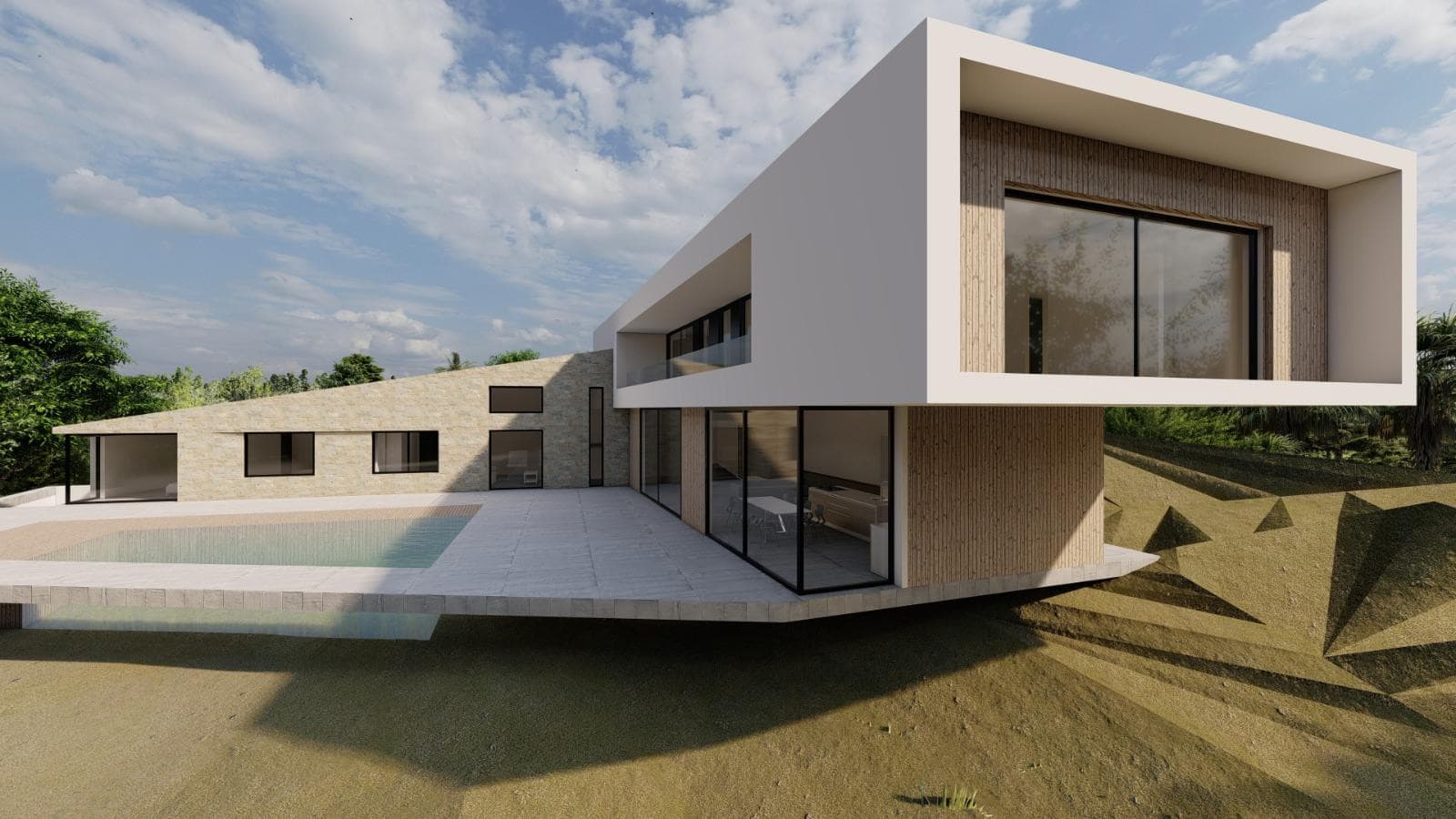 Buildable Plot with Approved Project in Puerto de los Almendros, Benahavís