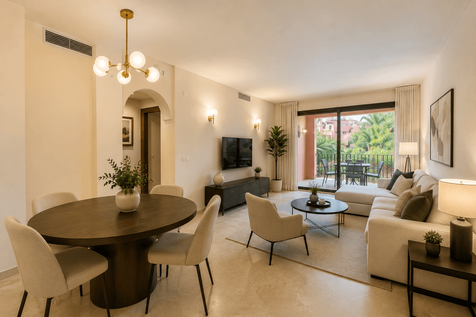 Apartment in Frontline Beach Urbanization Do you want to live in an authentic paradise? This apartment is for you!