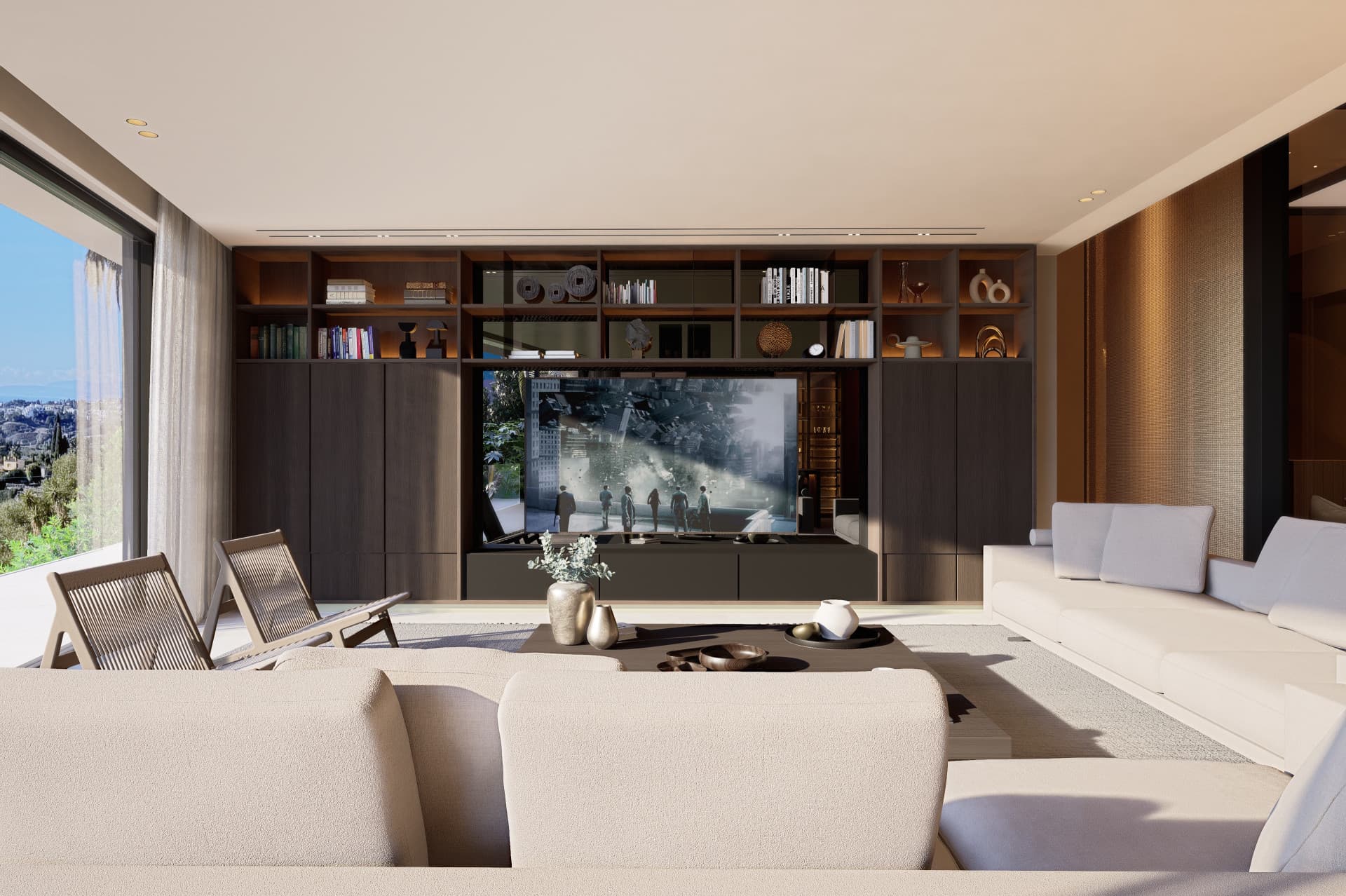 Plot with Approved Project & Building Licence in El Herrojo Alto, Benahavís
