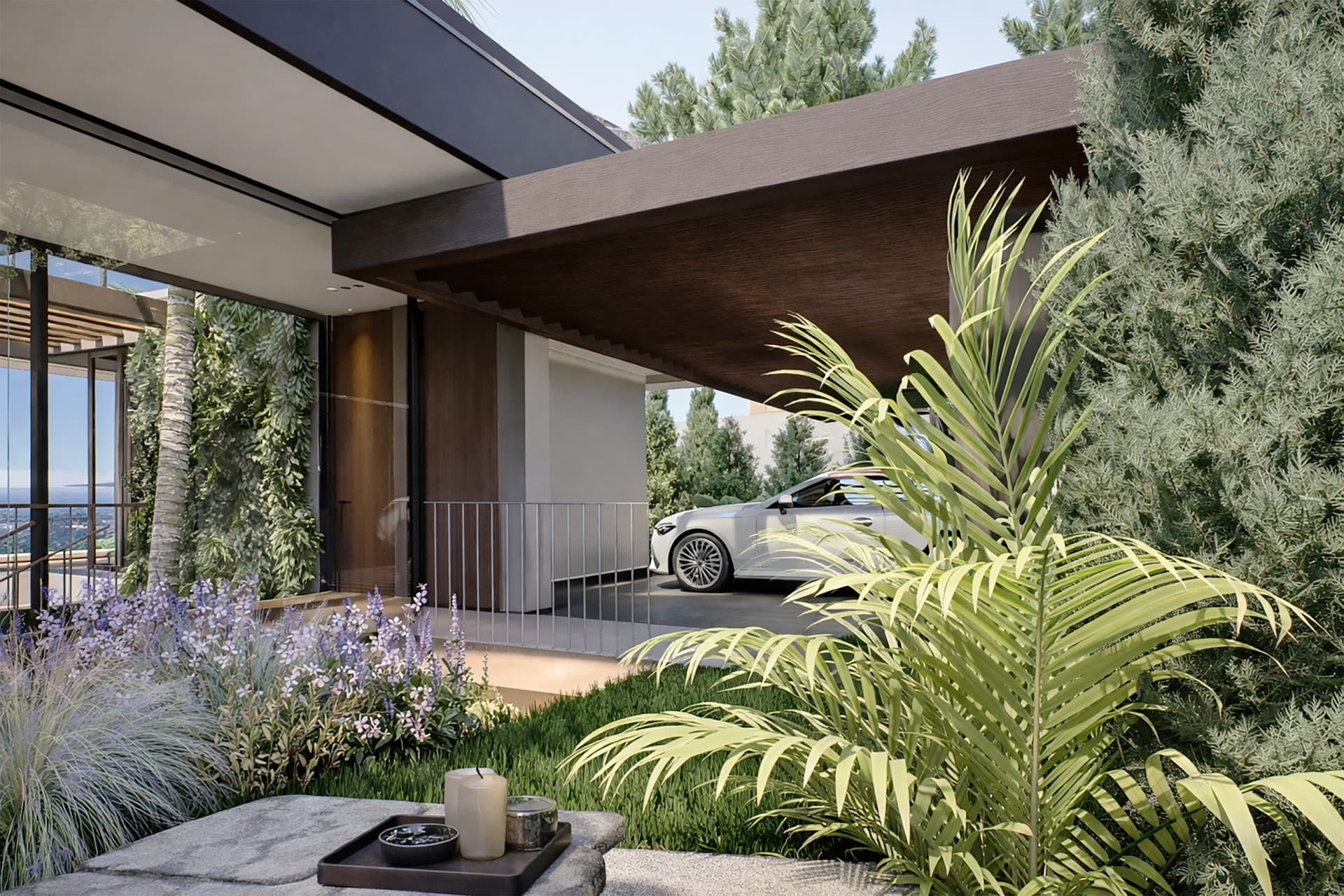 Plot with Approved Project & Building Licence in El Herrojo Alto, Benahavís