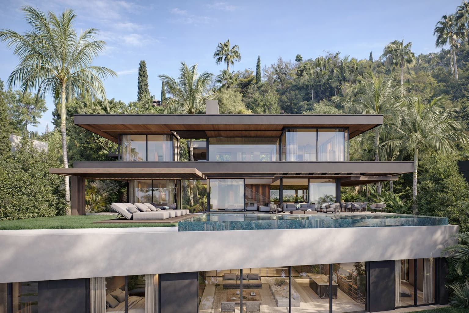 Plot with Approved Project & Building Licence in El Herrojo Alto, Benahavís