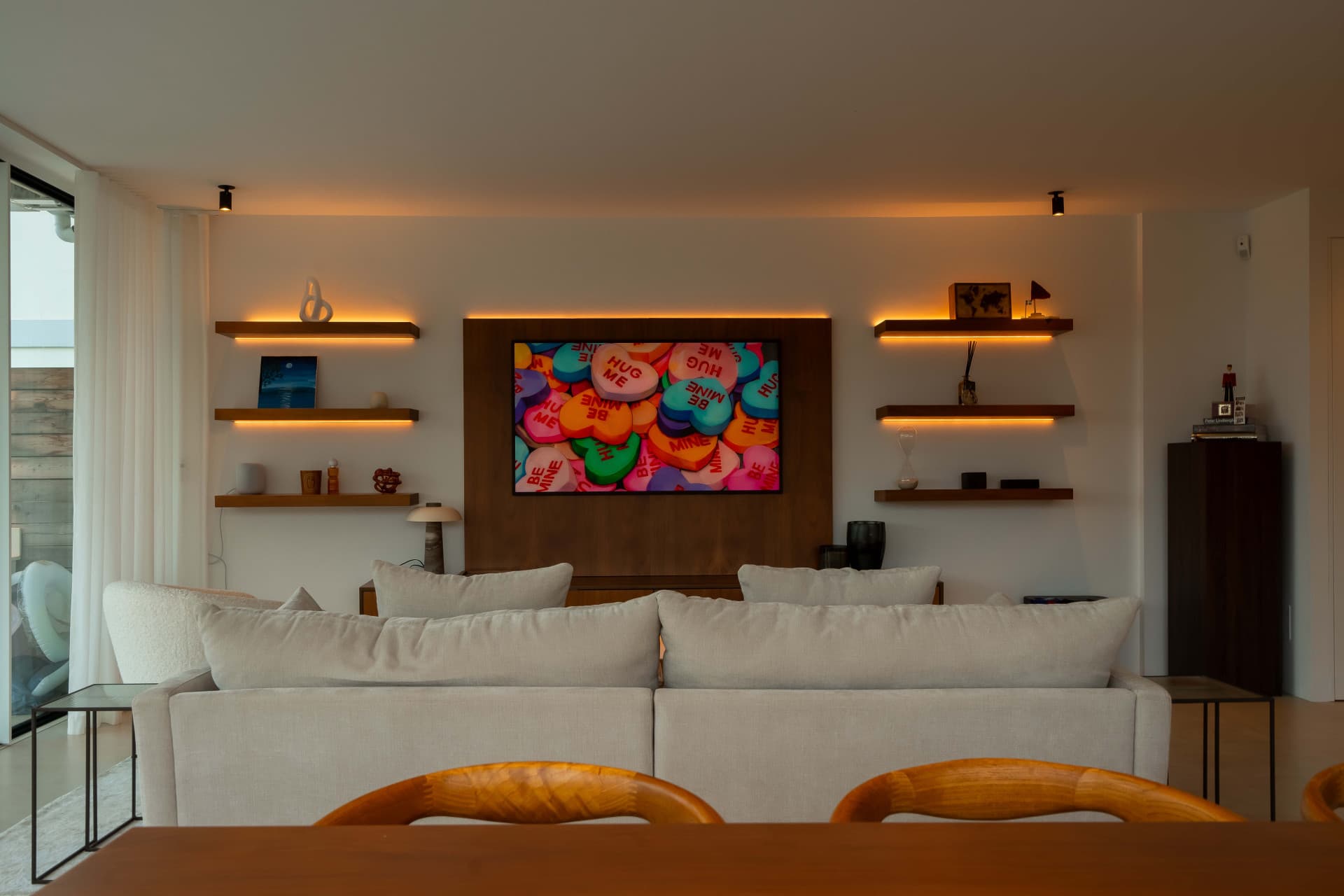 Panoramic sea, lake and La Concha views meet modern design, a private plunge pool and stylish outdoor living in Les Belvederes, Nueva Andalucia.