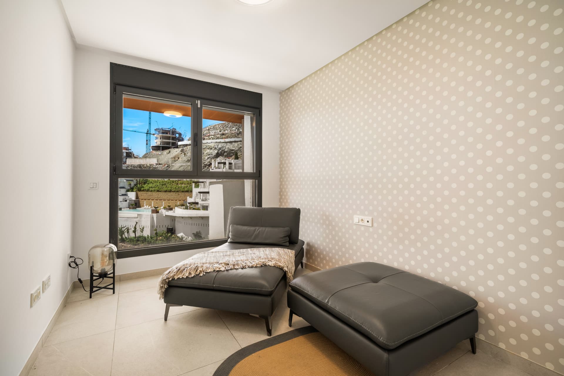 Set in La Quinta, this bright and thoughtfully designed apartment combines open views, natural light, and generous outdo