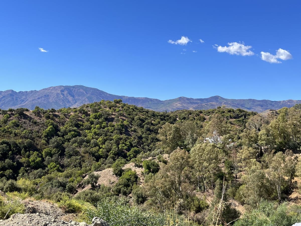 LARGE PLOT FOR LUXURY VILLA Plot: 4,124m² Buildable: 600m² plus basement and porches Large elevated plot with panoramic