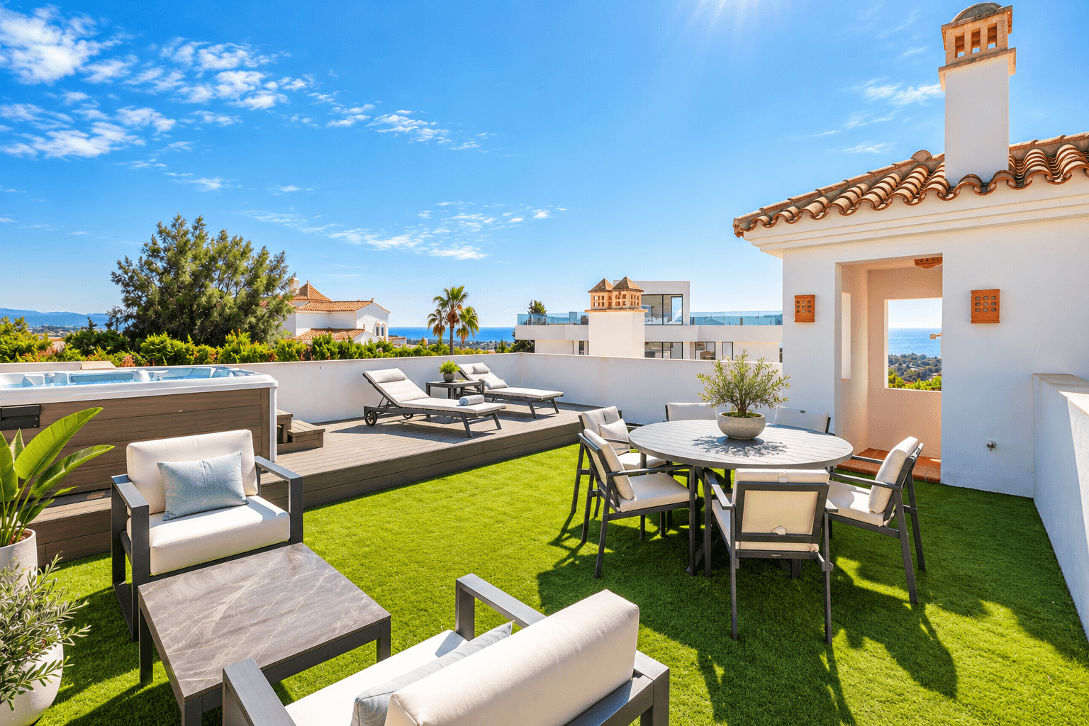 Exclusivo Ático de 3 Dormitorios en Paraíso Pueblo – Benahavís