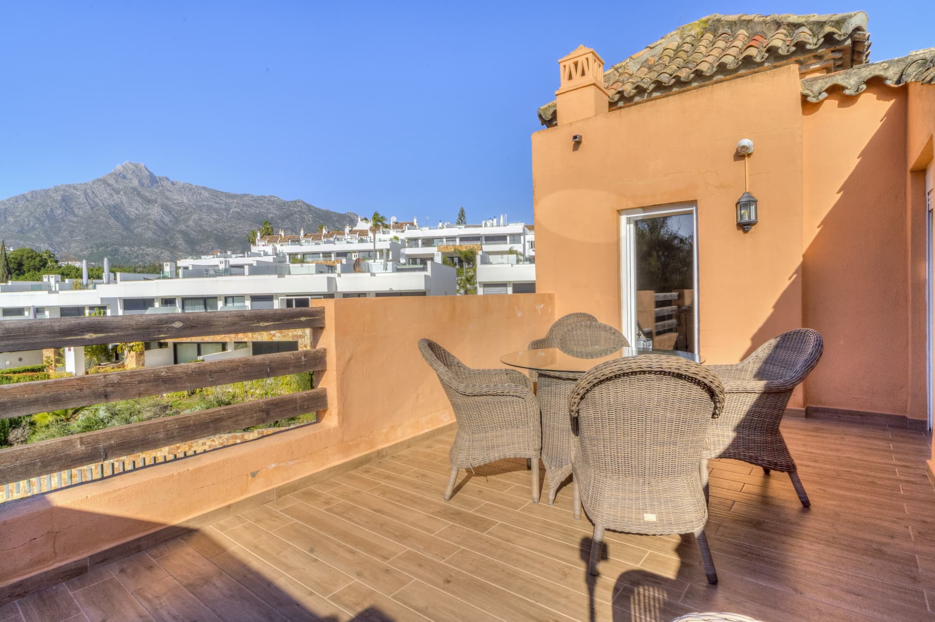 Elegant Four-Bedroom Townhouse with Private Pool in Lomas de Puente Romano