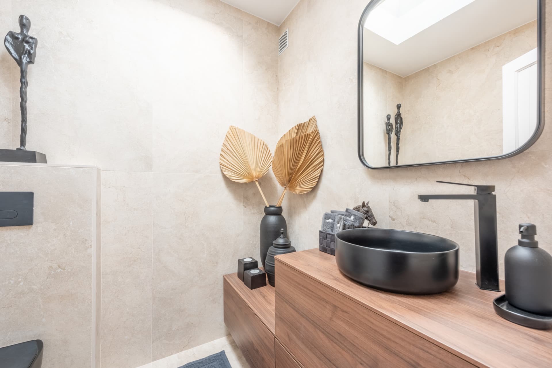 Scandi-style design bungalow in the beachfront Oasis Club on Marbella's Golden Mile.