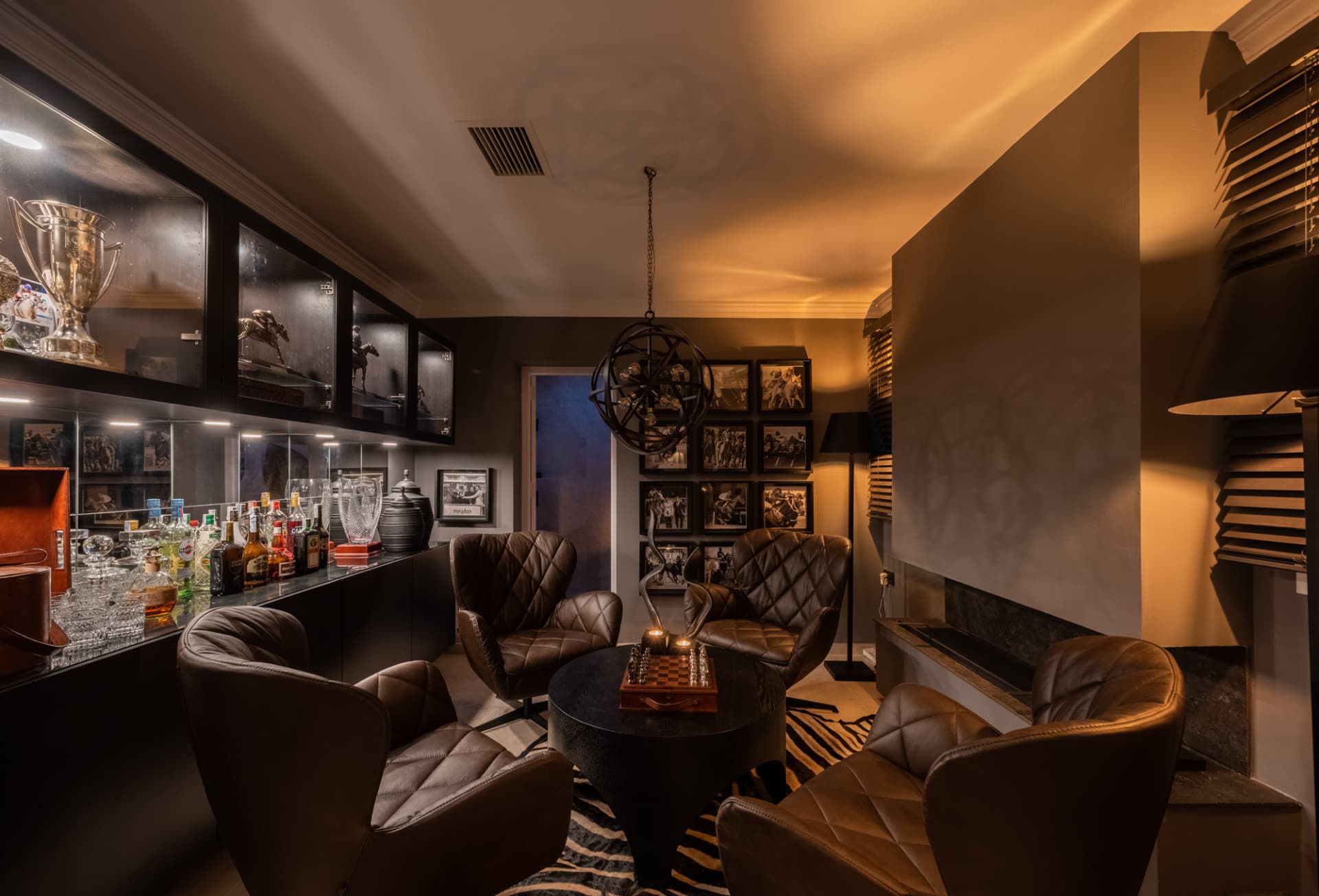 Scandi-style design bungalow in the beachfront Oasis Club on Marbella's Golden Mile.