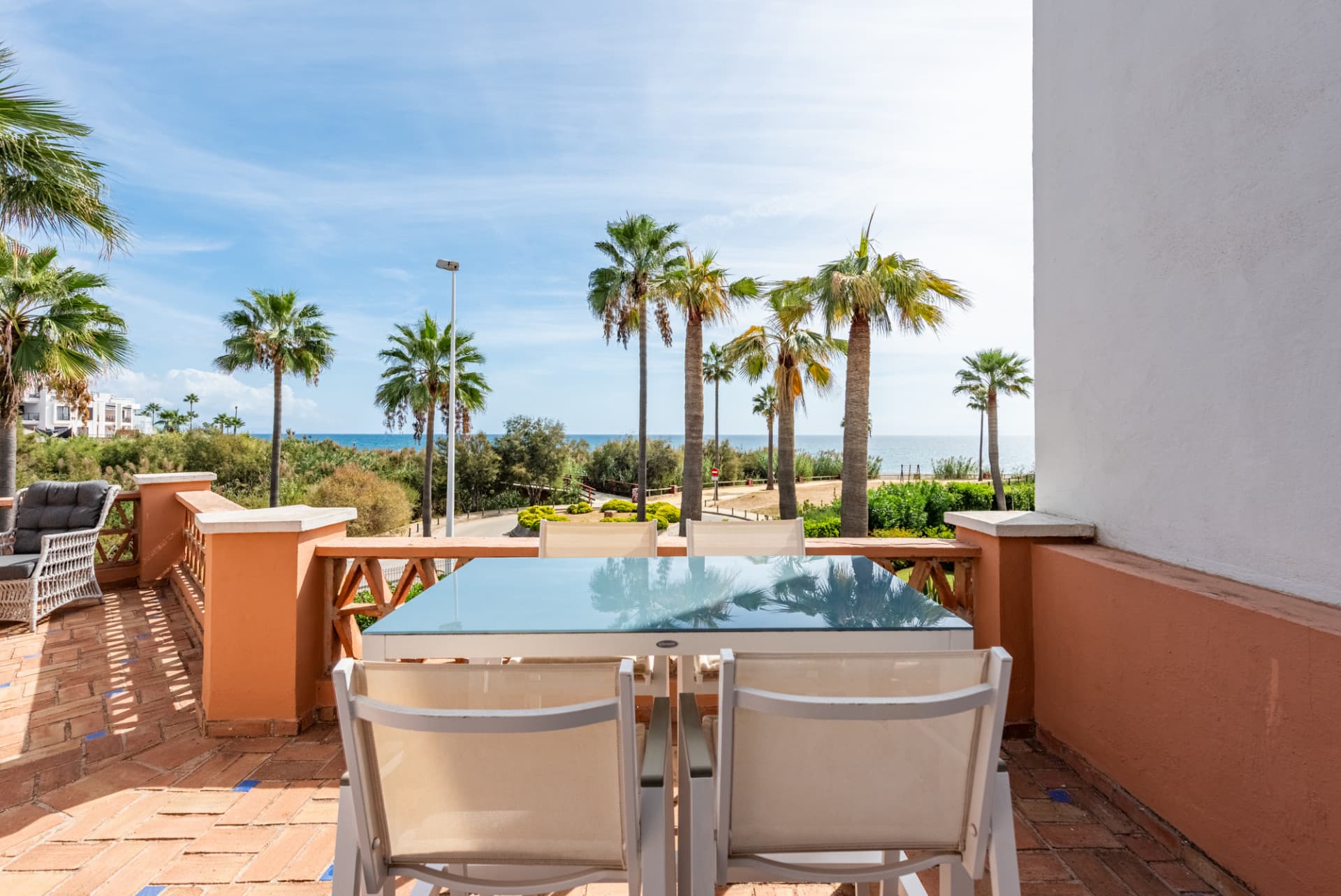 One of only three beachfront villas in La Perla de la Bahía!