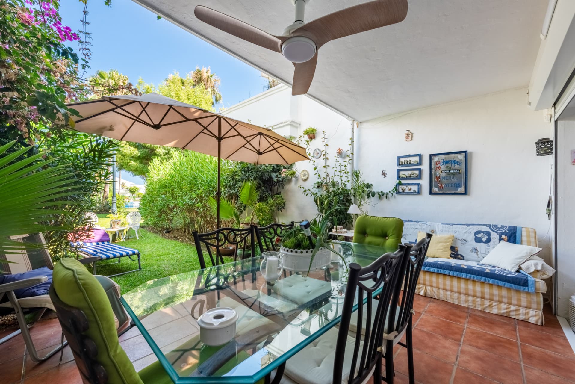 Corner Townhouse with Exceptional Private Garden on the New Golden Mile, Estepona