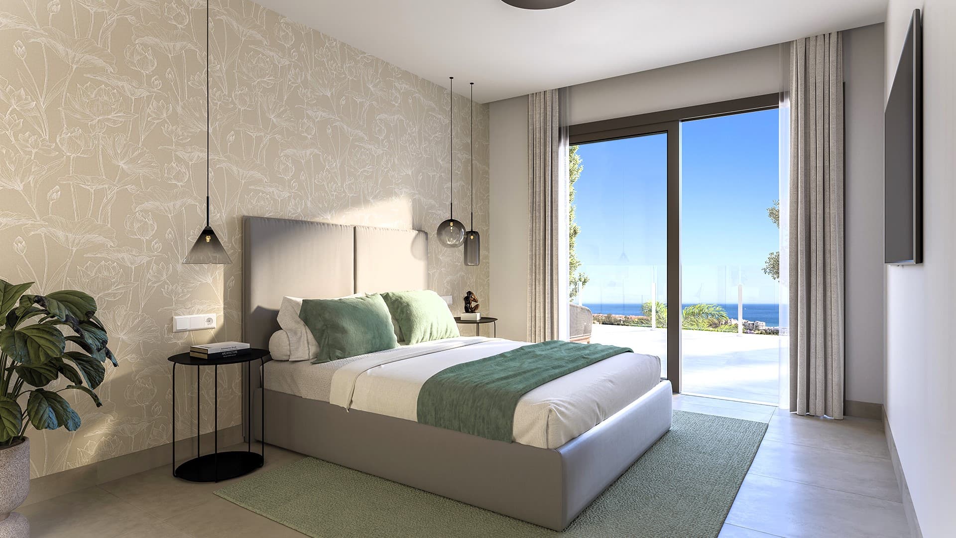 New project in the New Golden Mile with spectacular sea views