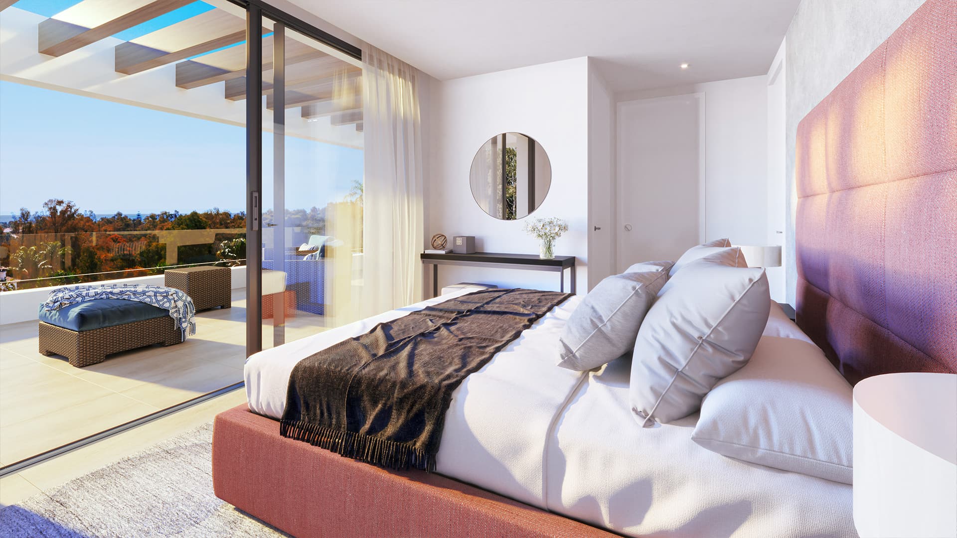 Seven luxury villas in a prime location close to the beach and Puerto Banús and in walking distance to Golf Club