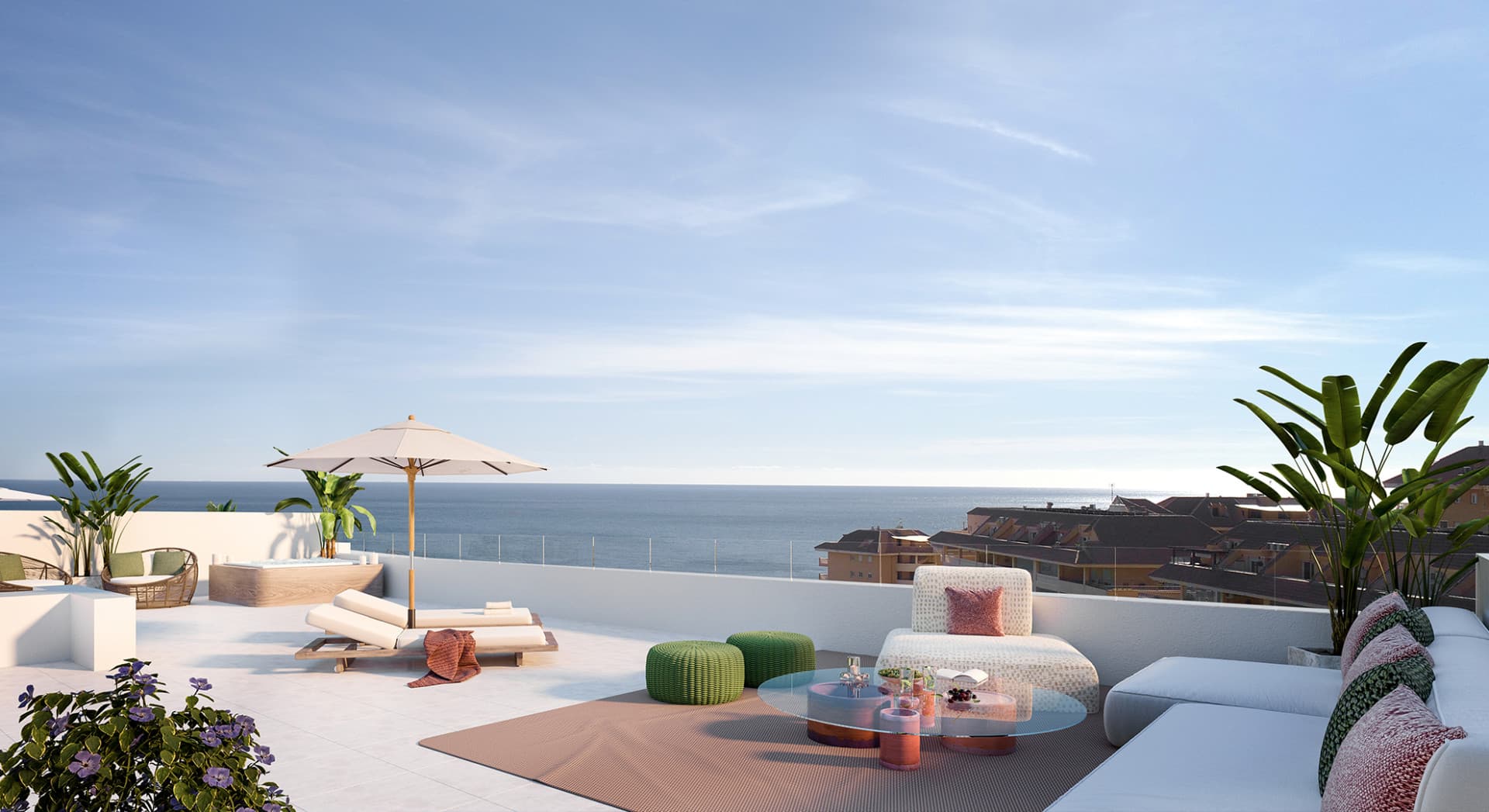 Espectacular nuevo proyecto junto a la playa en Higuerón