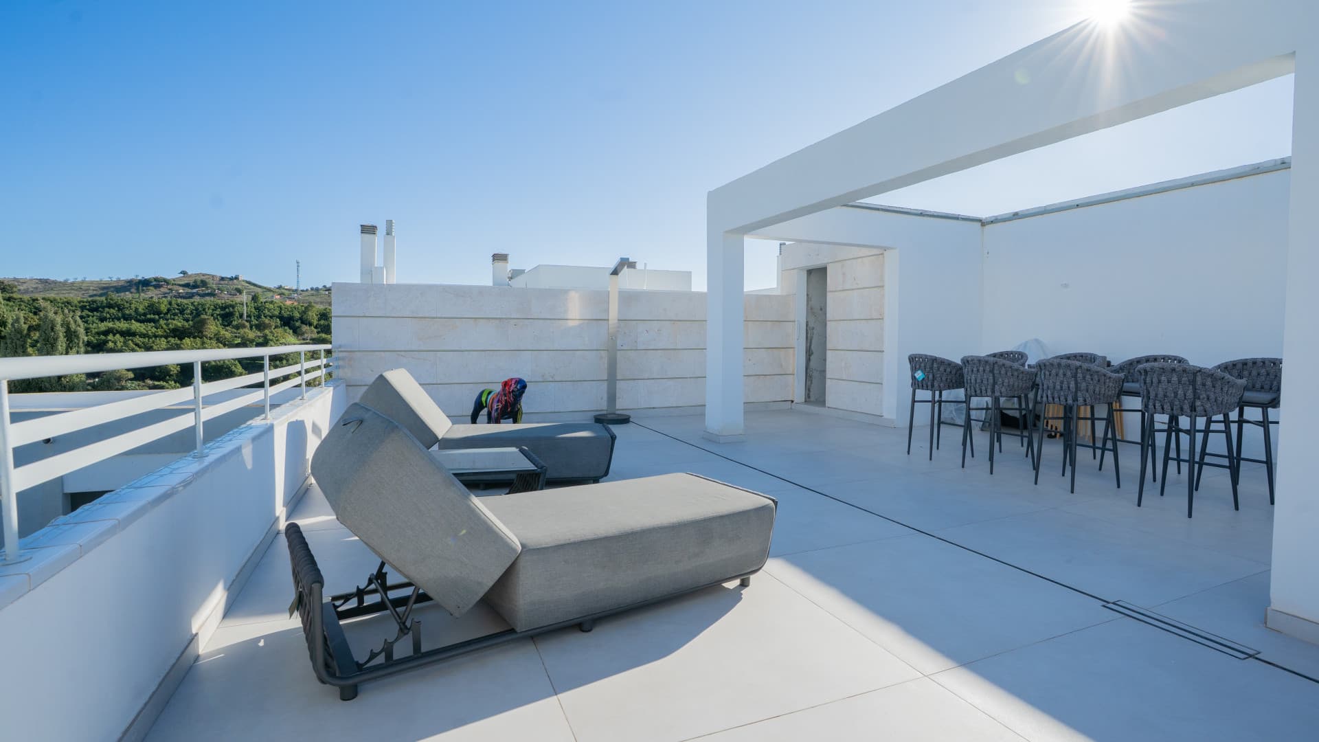 Exquisite Luxury Apartment with Expansive Terrace and Smart Home Features