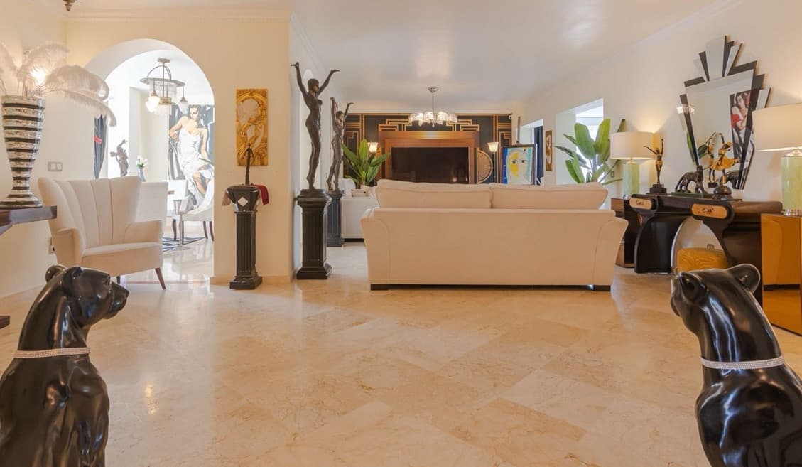 Exclusive Art Deco Duplex Penthouse with Private Pool in Guadalmina Alta, Marbella