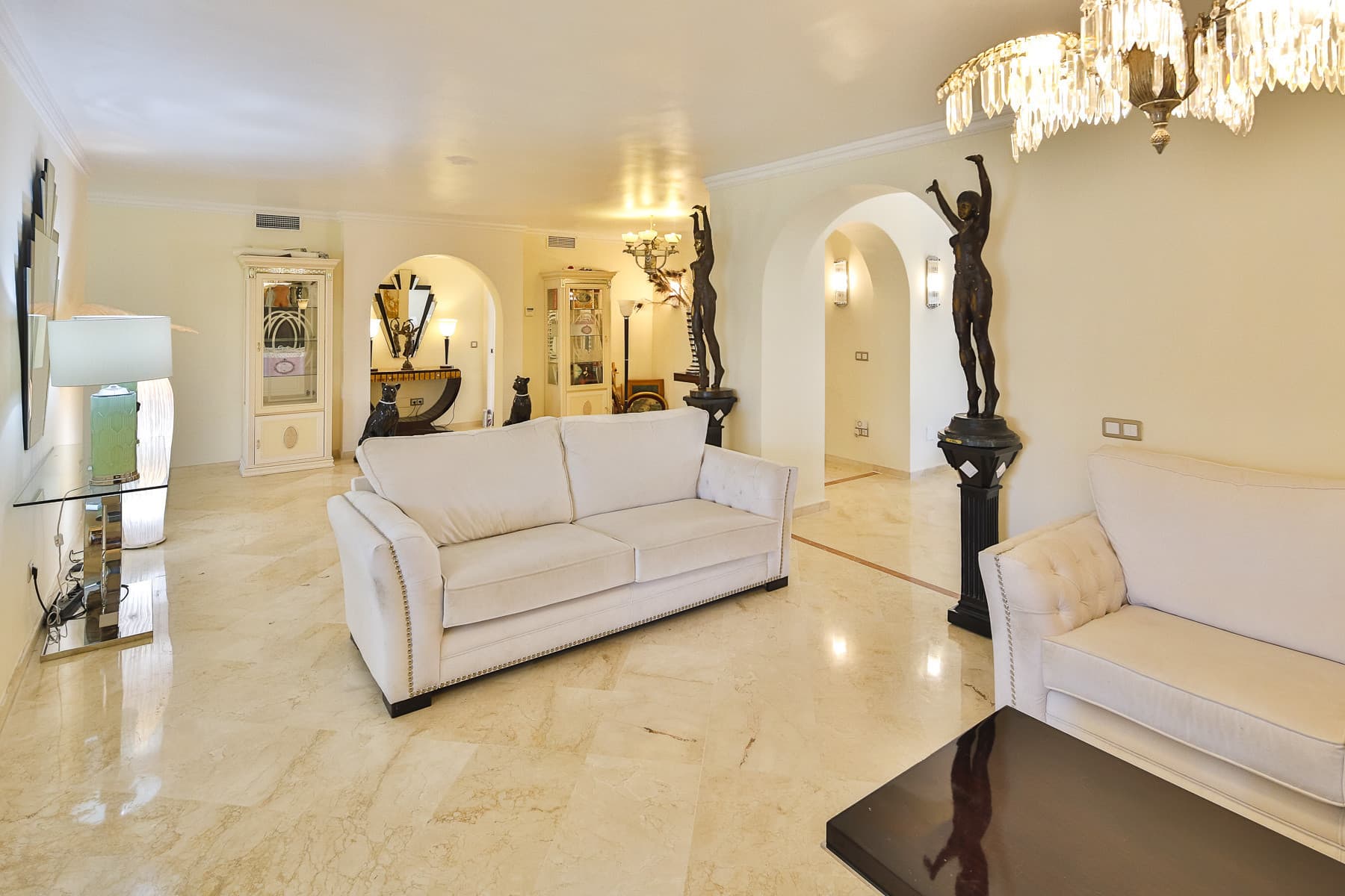 Exclusive Art Deco Duplex Penthouse with Private Pool in Guadalmina Alta, Marbella