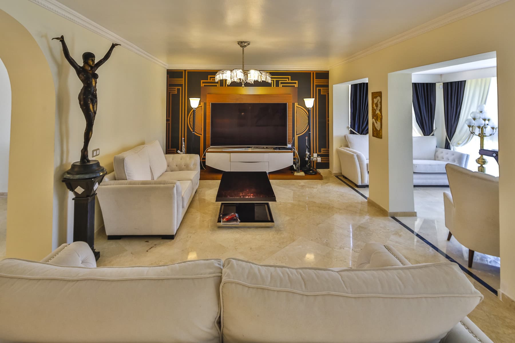 Exclusive Art Deco Duplex Penthouse with Private Pool in Guadalmina Alta, Marbella