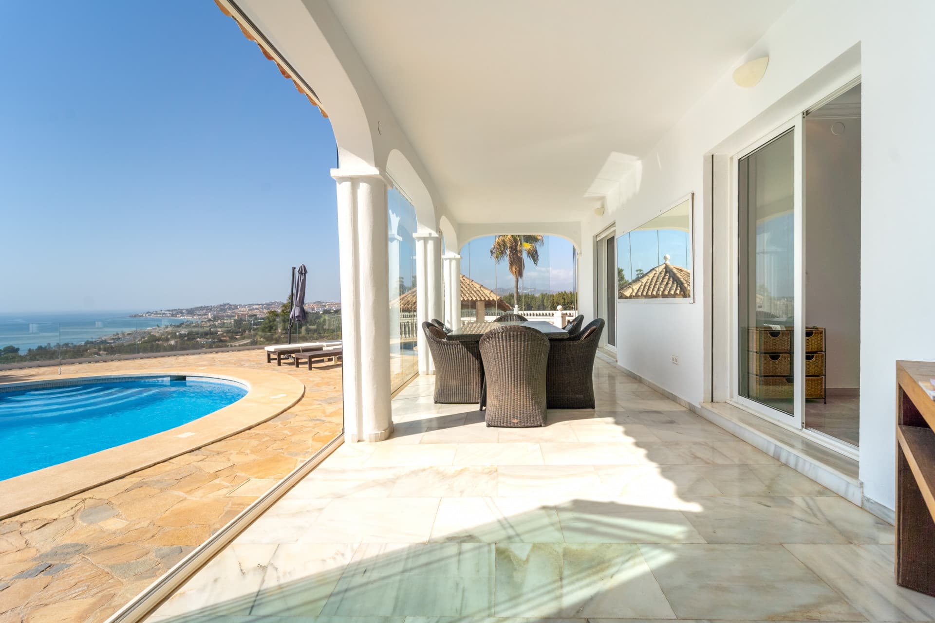 Beautiful South-Facing Five-Bedroom Villa in El Chaparral, Mijas Costa