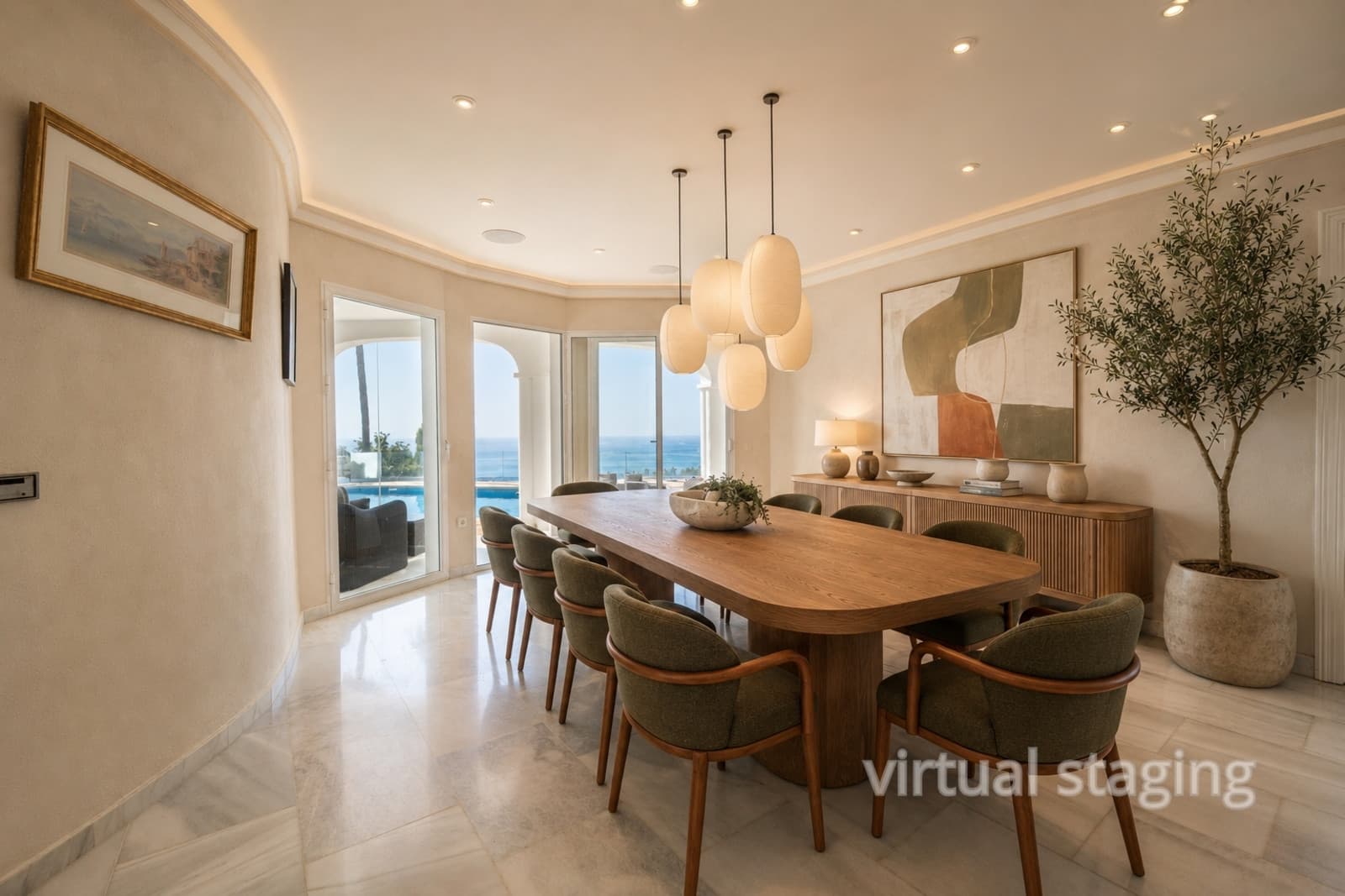 Beautiful South-Facing Five-Bedroom Villa in El Chaparral, Mijas Costa