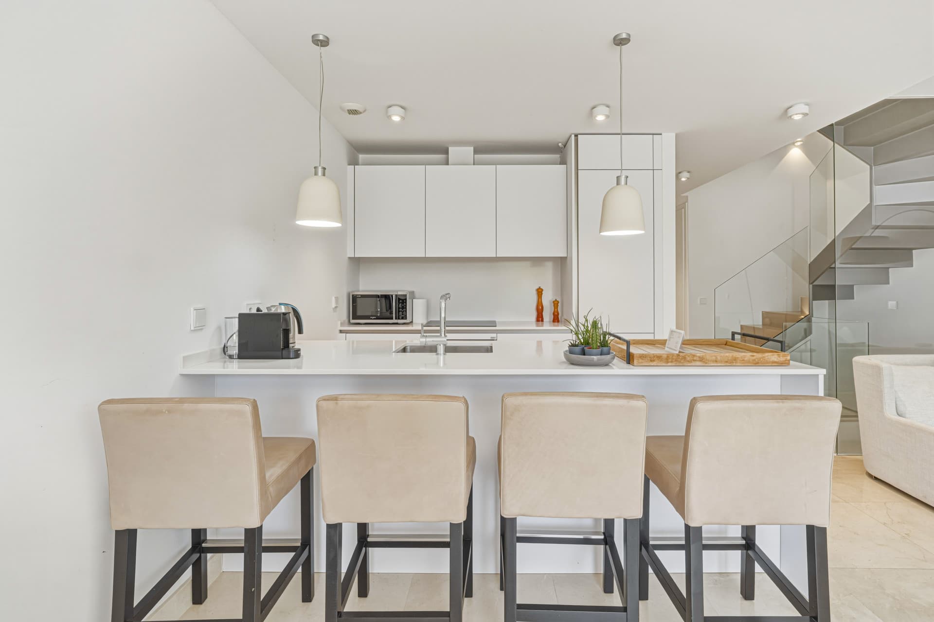 Immaculate four-bedroom townhouse located in an exclusive community in La Cala de Mijas