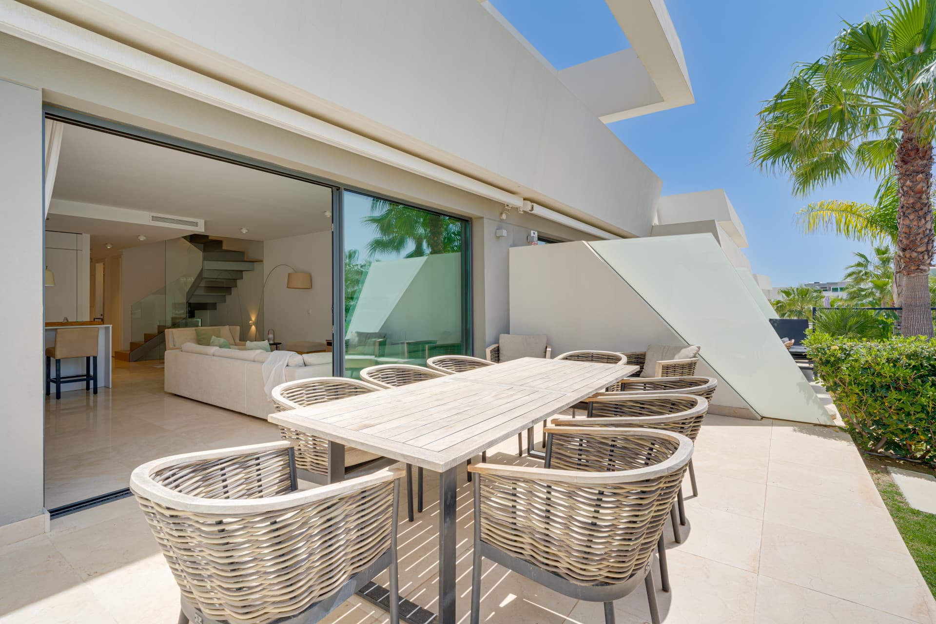 Immaculate four-bedroom townhouse located in an exclusive community in La Cala de Mijas