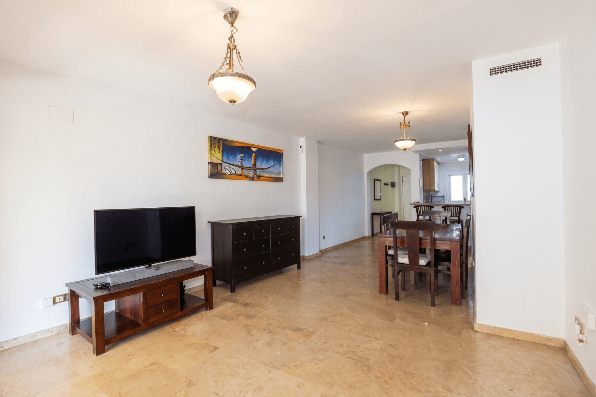 Reform opportunity - Large two bedroom, ground floor garden apartment located in Riviera del Sol, Mijas