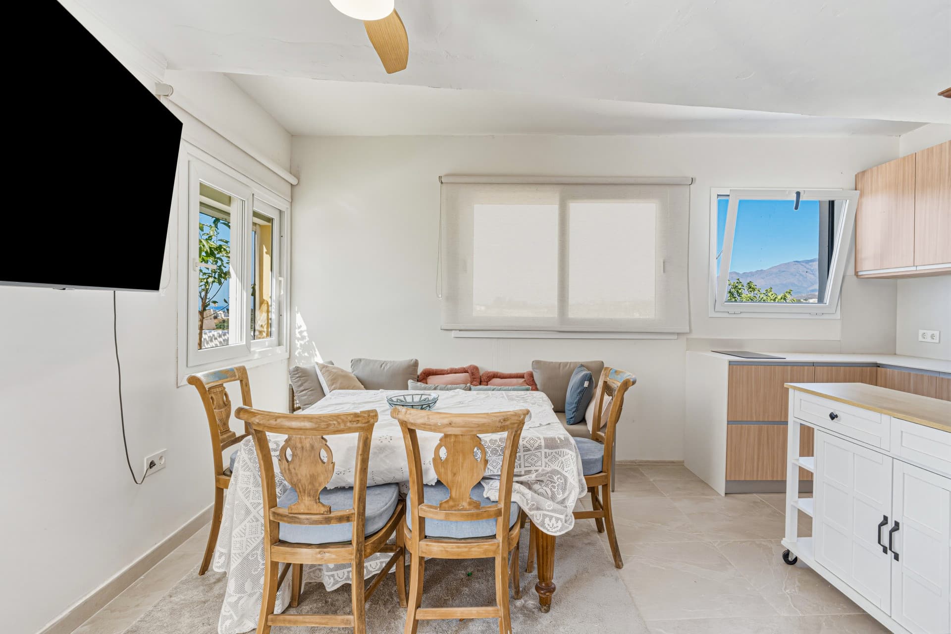 Unique five bedroom townhouse with rooftop terrace & excellent rental potential in Cancelada, Estepona