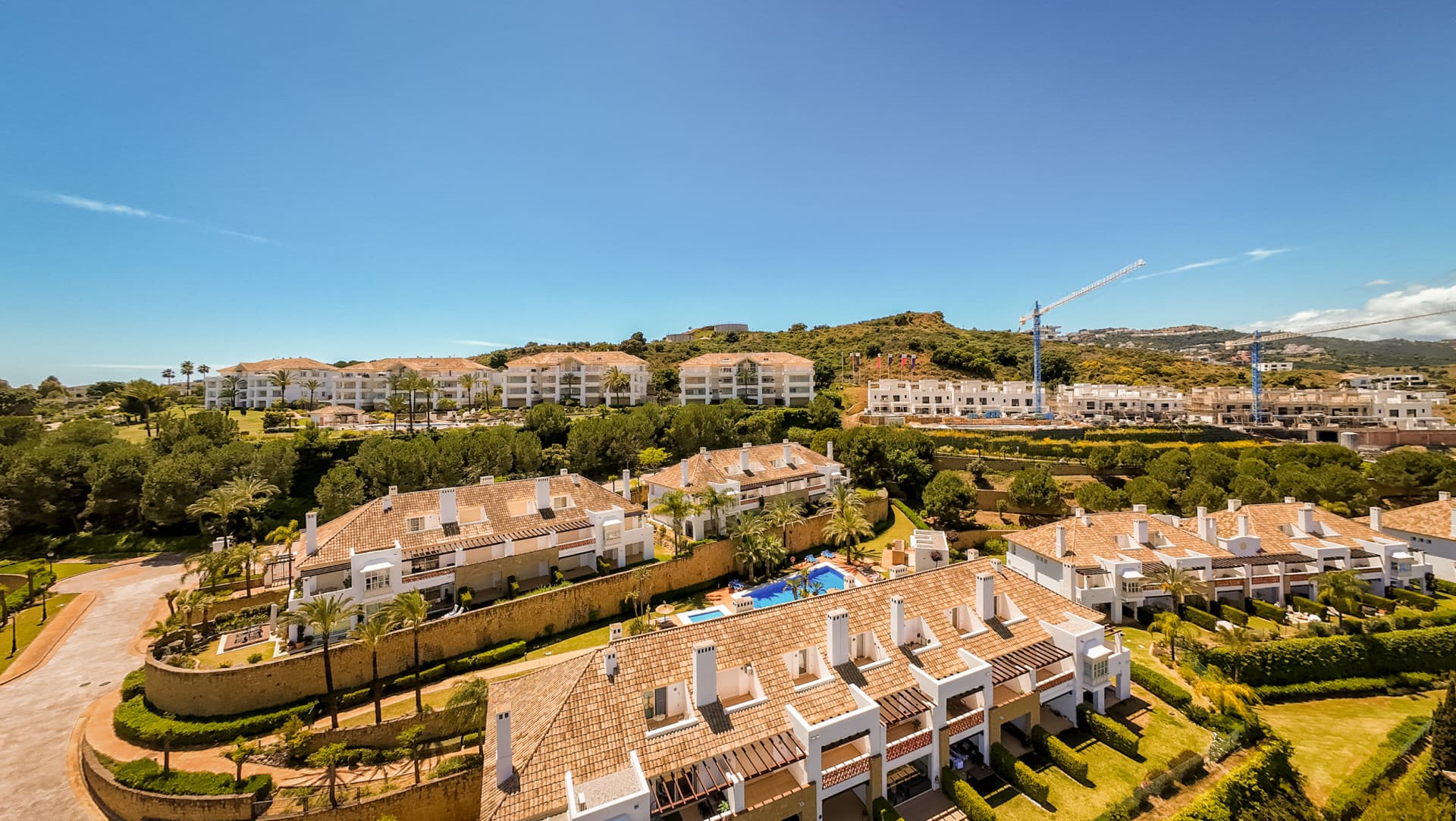 Elegant north east facing, three bedroom townhouse located in La Cala Golf, Mijas