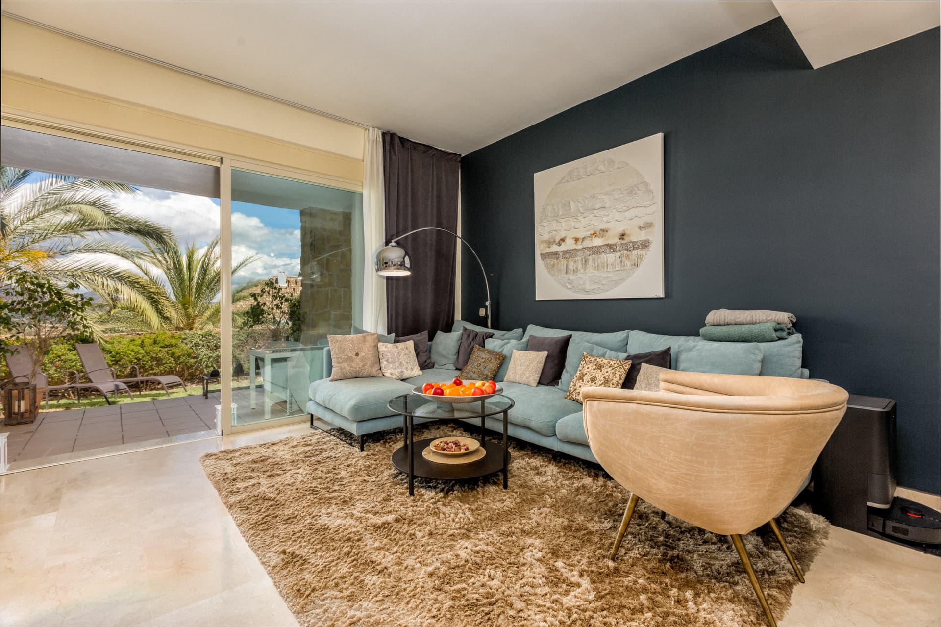 Elegant north east facing, three bedroom townhouse located in La Cala Golf, Mijas