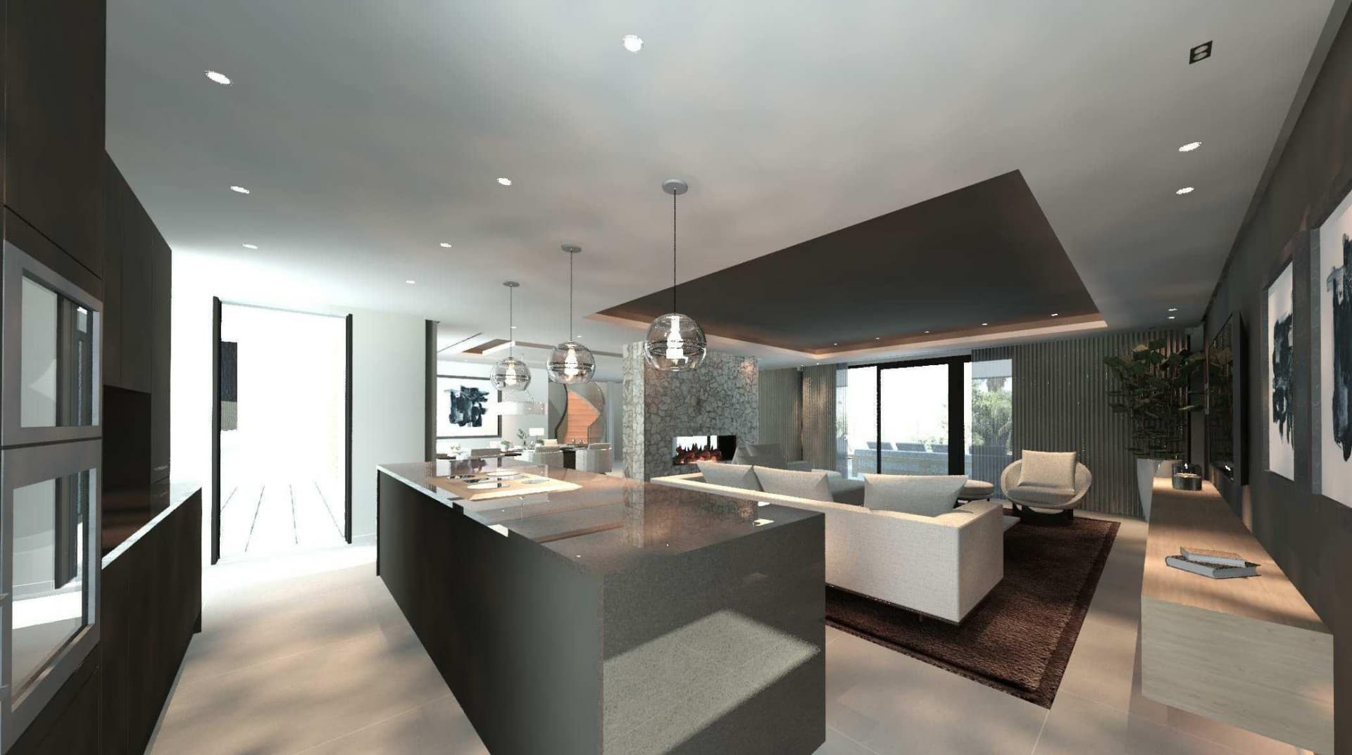 Villa Maya – a magnificent four-bedroom modern beachside villa, currently under construction on the cusp of Guadalmina Baja