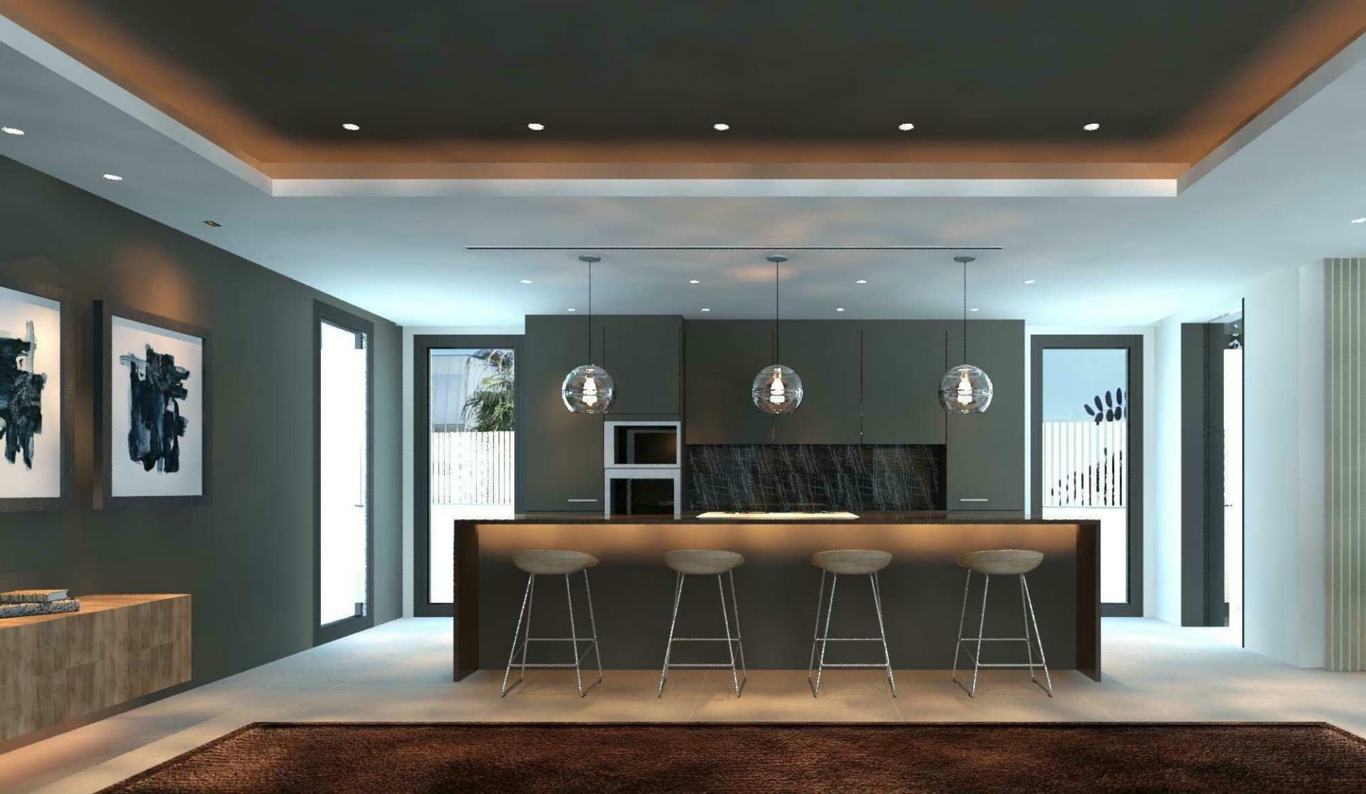 Villa Maya – a magnificent four-bedroom modern beachside villa, currently under construction on the cusp of Guadalmina Baja