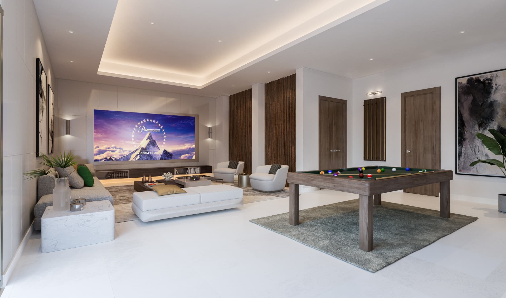 Newly built luxury, four bedroom, south facing villa located in an exclusive gated community on the edge of Marbella´s Golden Mile