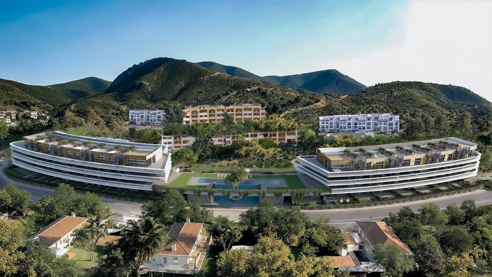Modern ground-floor apartment with private pool, large terrace and garden in Los Hidalgos, Manilva