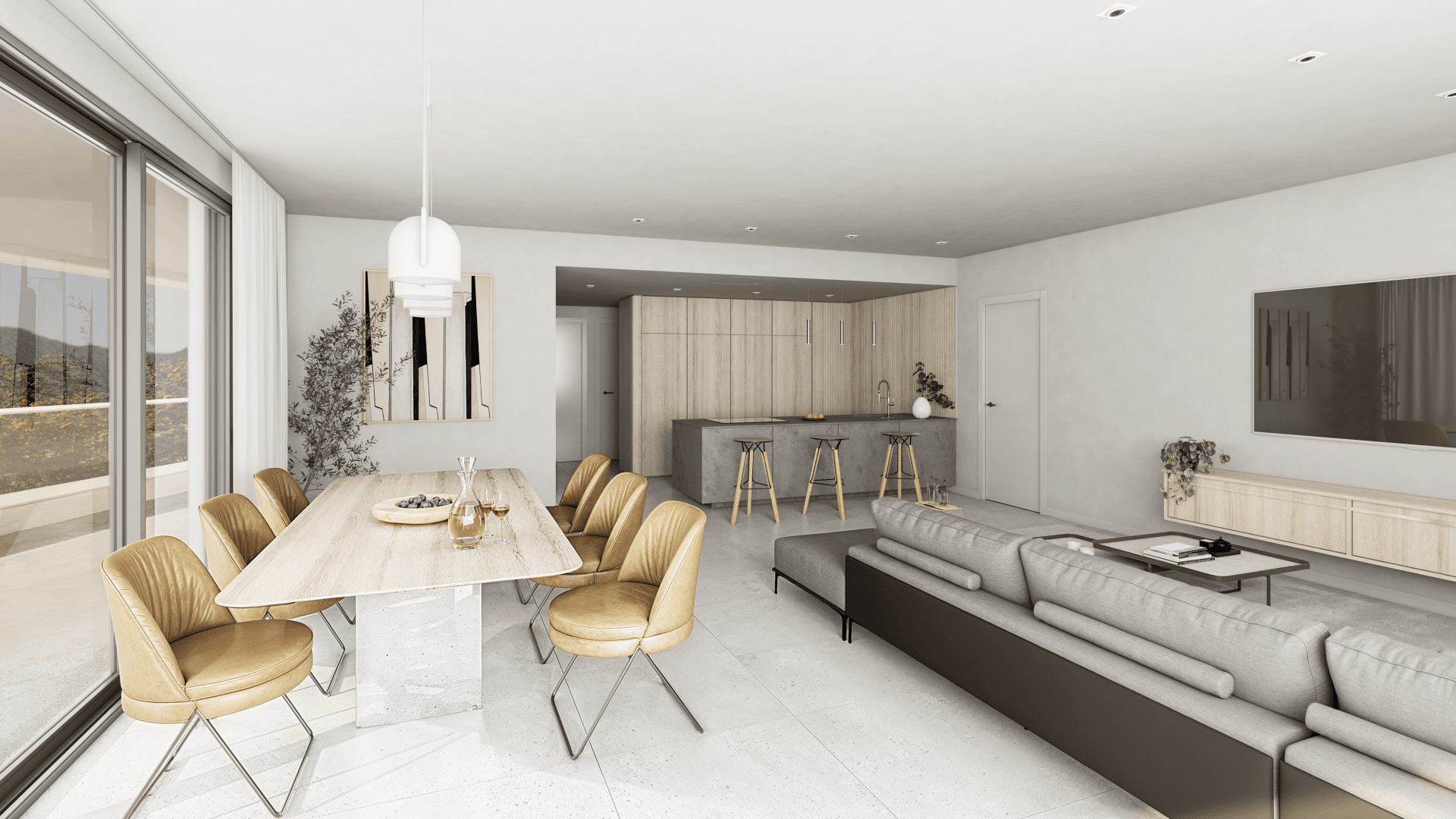 New-Build Apartment with Terrace and Sea Views in Los Hidalgos, Manilva