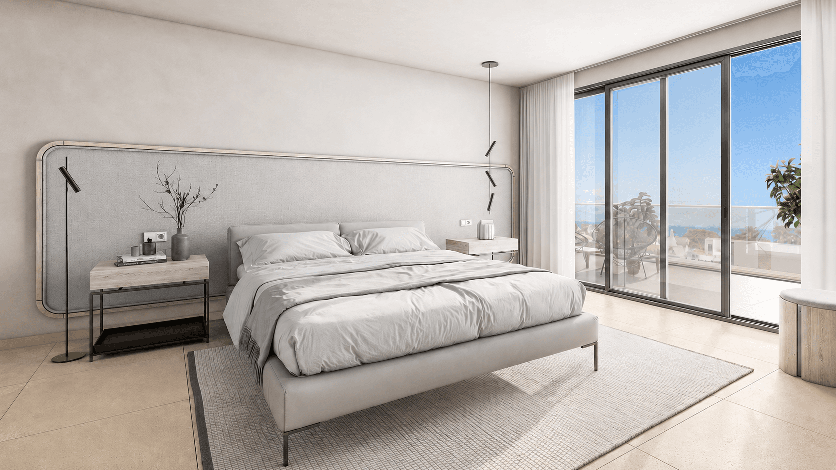 New-Build Apartment with Sea Views in Los Hidalgos, Manilva