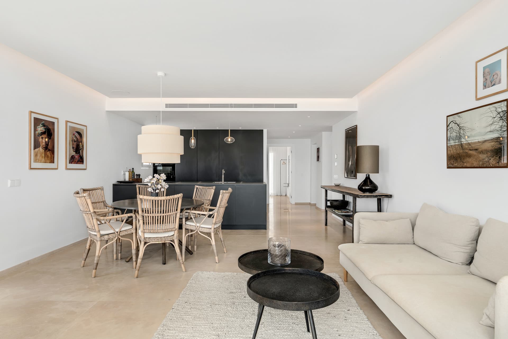 A luxurious and contemporary designed apartment located within the the famous marina of Puerto Banus