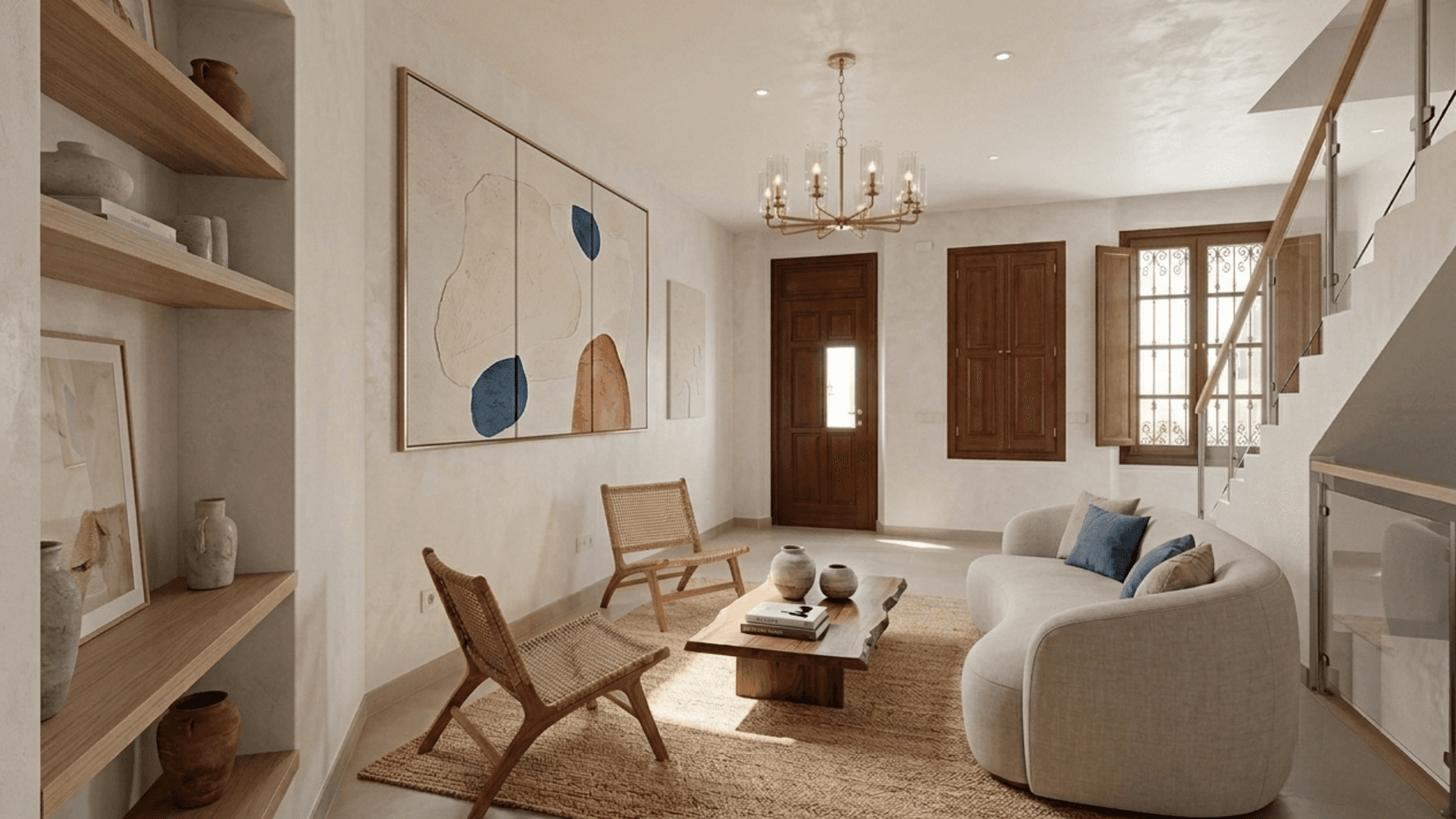 Brand New Contemporary 3-Bed Andalusian Townhouse For Sale in Estepona Old Town