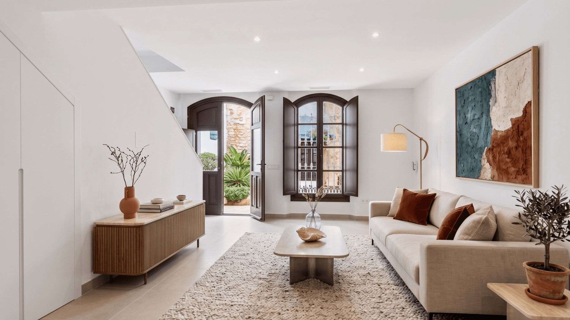 Brand New Andalusian Inspired 3-Bedroom Townhouse for Sale in Estepona Old Town