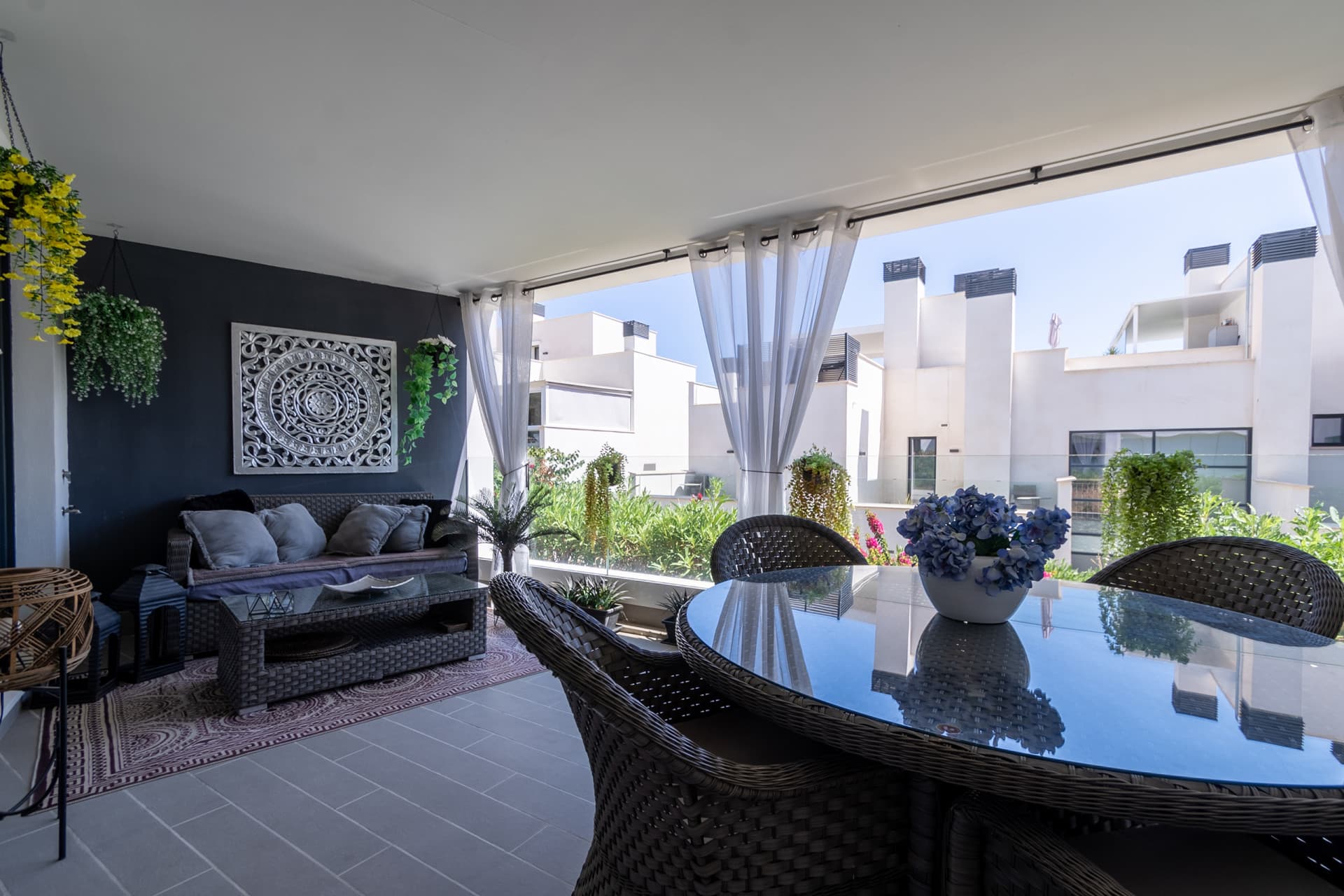 Discover the ultimate in comfort and style in this elegant elevated ground-floor apartment, located in the exclusive La