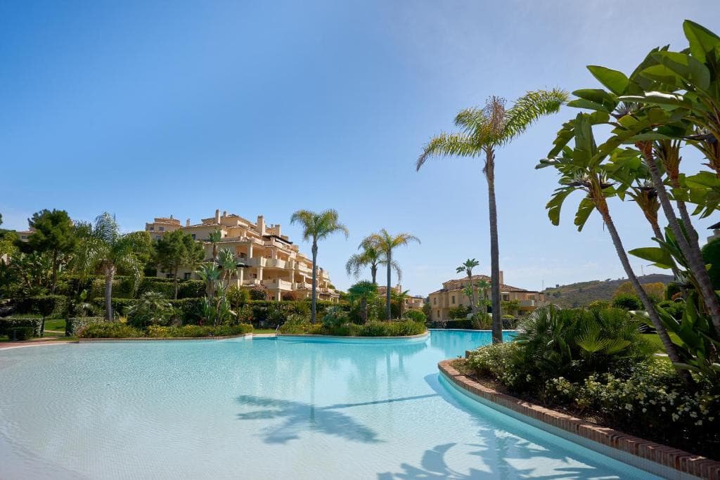 Offering a terrace with garden and mountain views, an outdoor pool, an indoor pool and a fitness center, El Capanes del