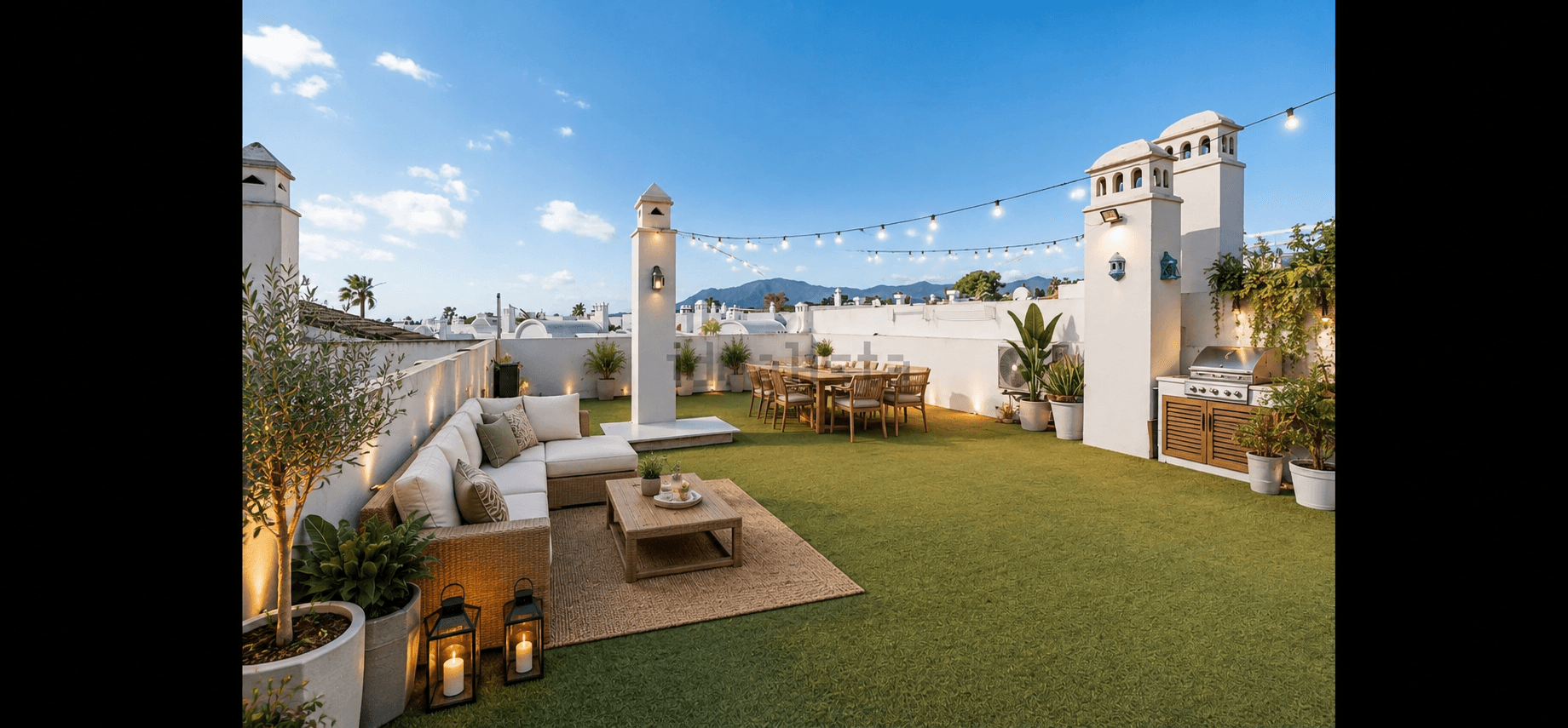 Top-Floor Apartment with expansive rooftop terrace & sea views in El Pilar, Estepona