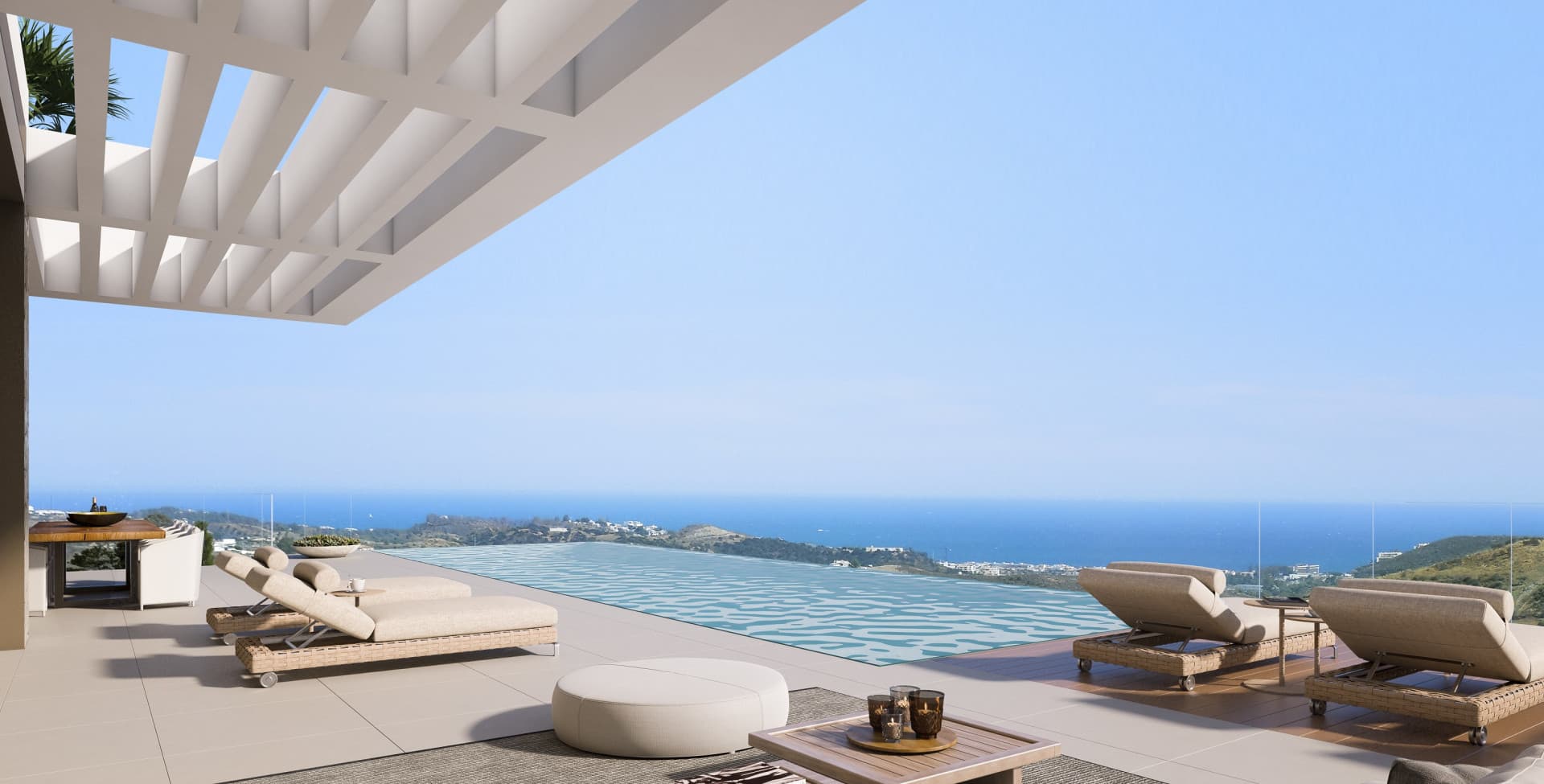 Villa con vistas al mar y montaña en venta en La Reserva de la Cala Golf