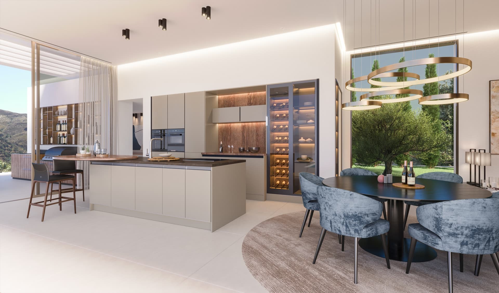 Villa contemporánea en venta en La Reserva de la Cala Golf, Mijas, España