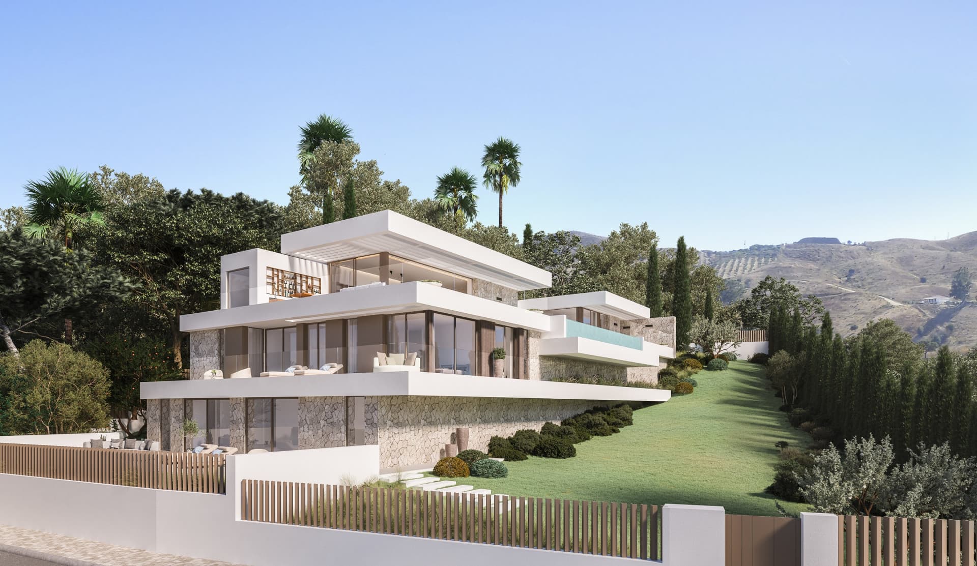 Villa contemporánea en venta en La Reserva de la Cala Golf, Mijas, España